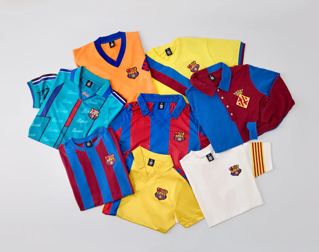 camisetas retro barcelona