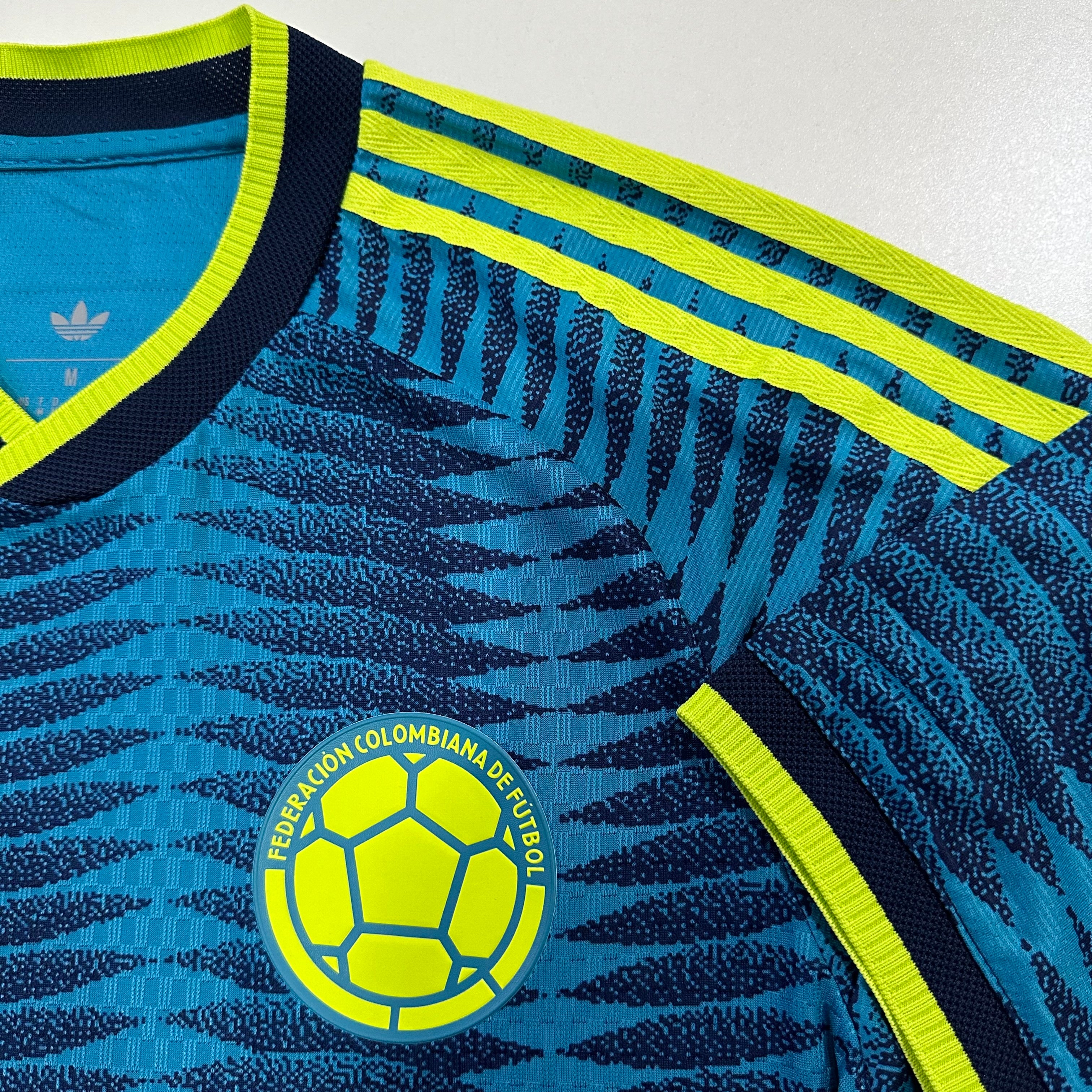 Camiseta Colombia Segunda Equipación Mundial 2026, Player