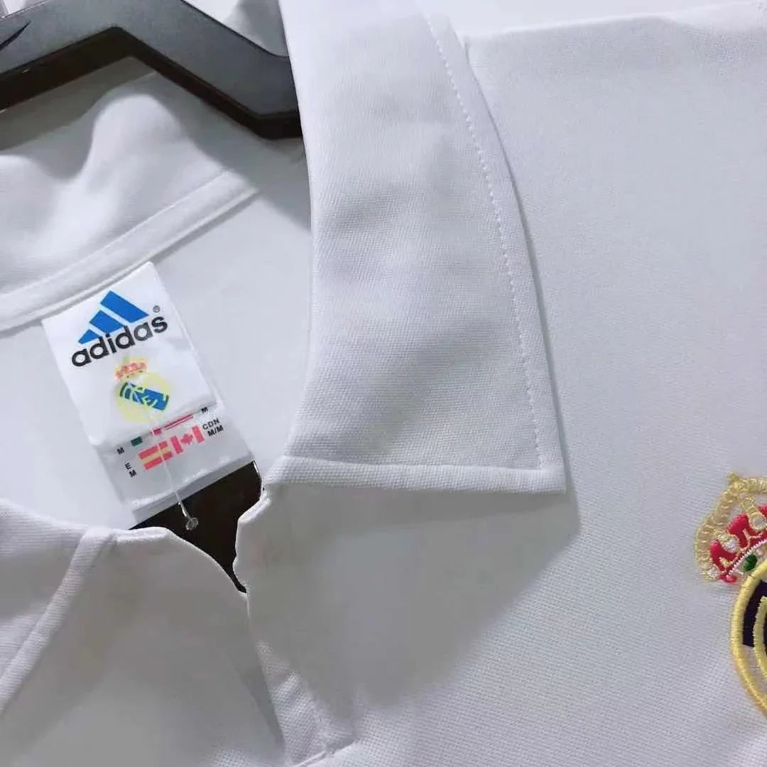 Camiseta Real Madrid Primera Equipación Retro Centenario 2002