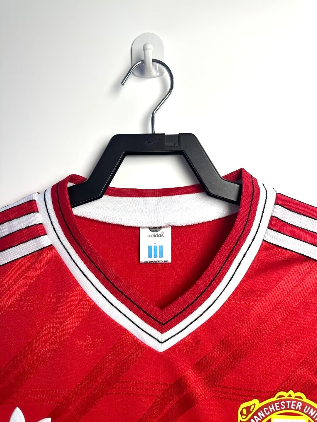 Camiseta Manchester United Primera Equipación Retro 86/87