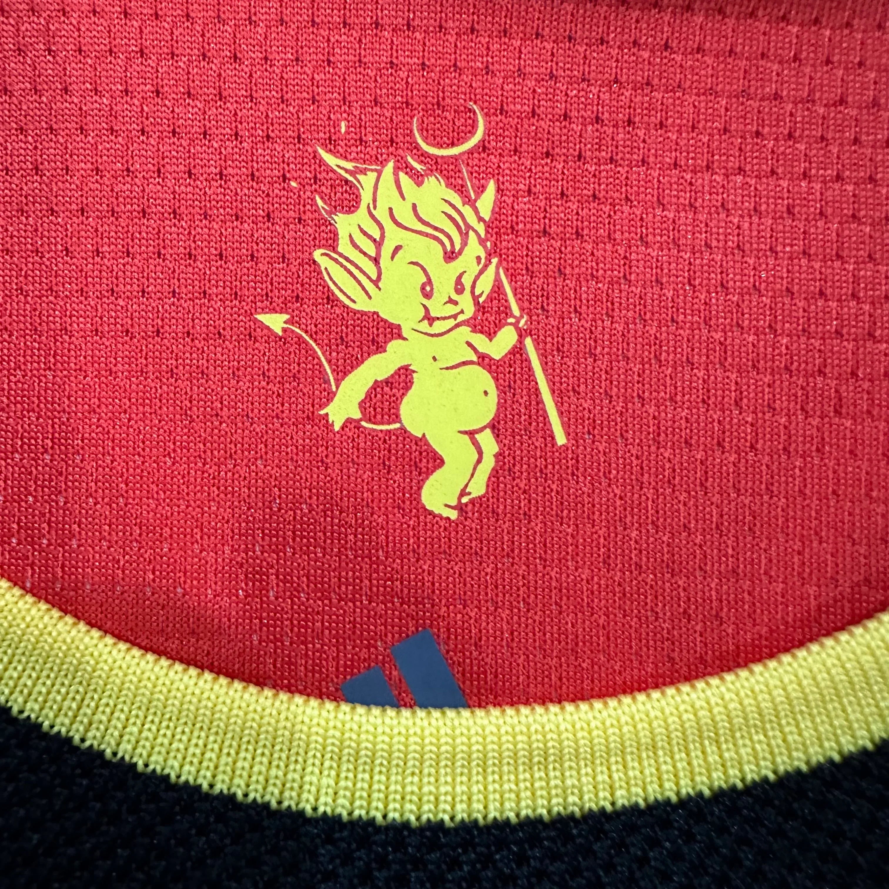 Camiseta Bélgica Primera Equipación Mundial 2026, Player