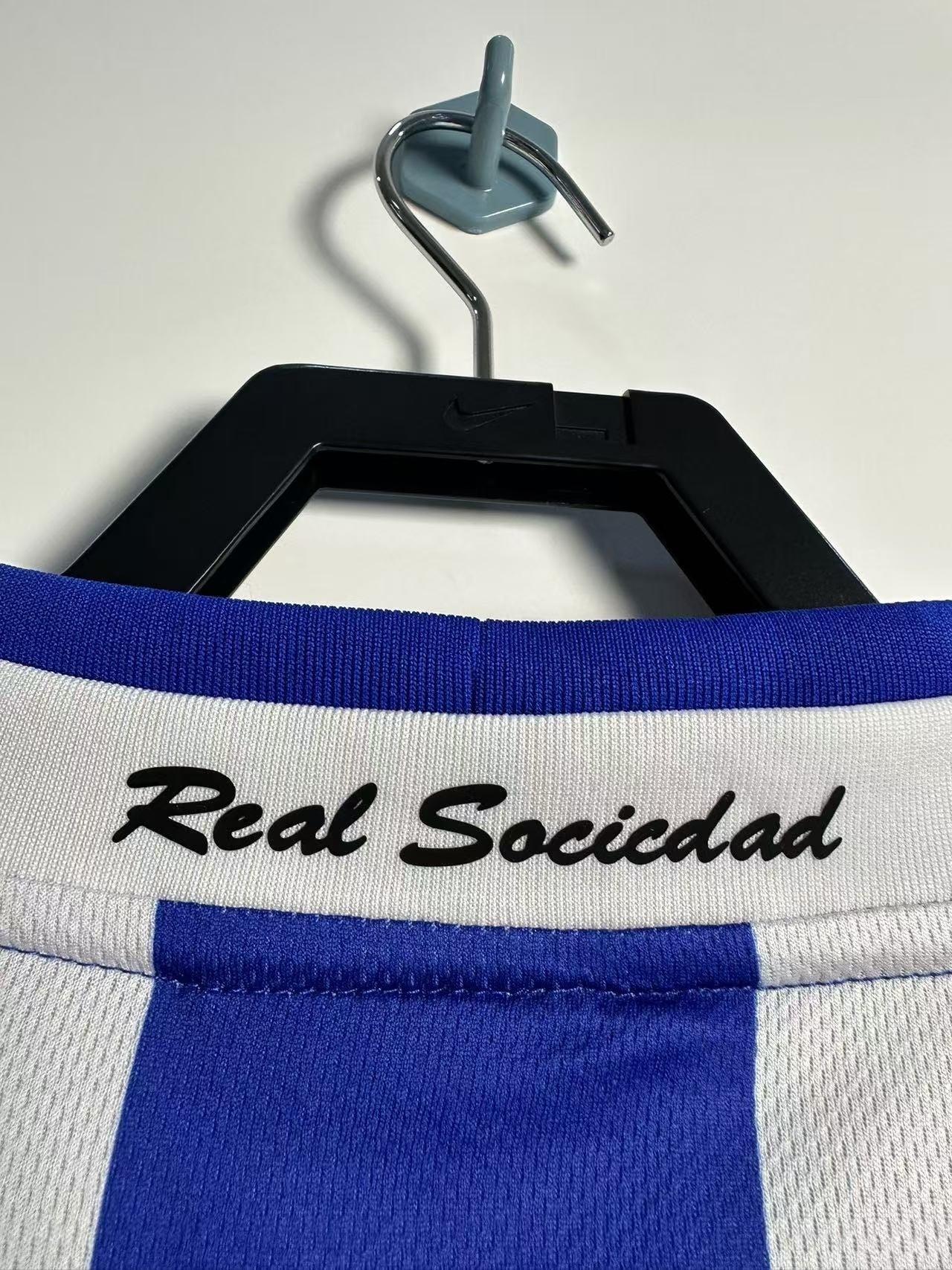 Camiseta Real Sociedad Primera Equipación Retro 02/03
