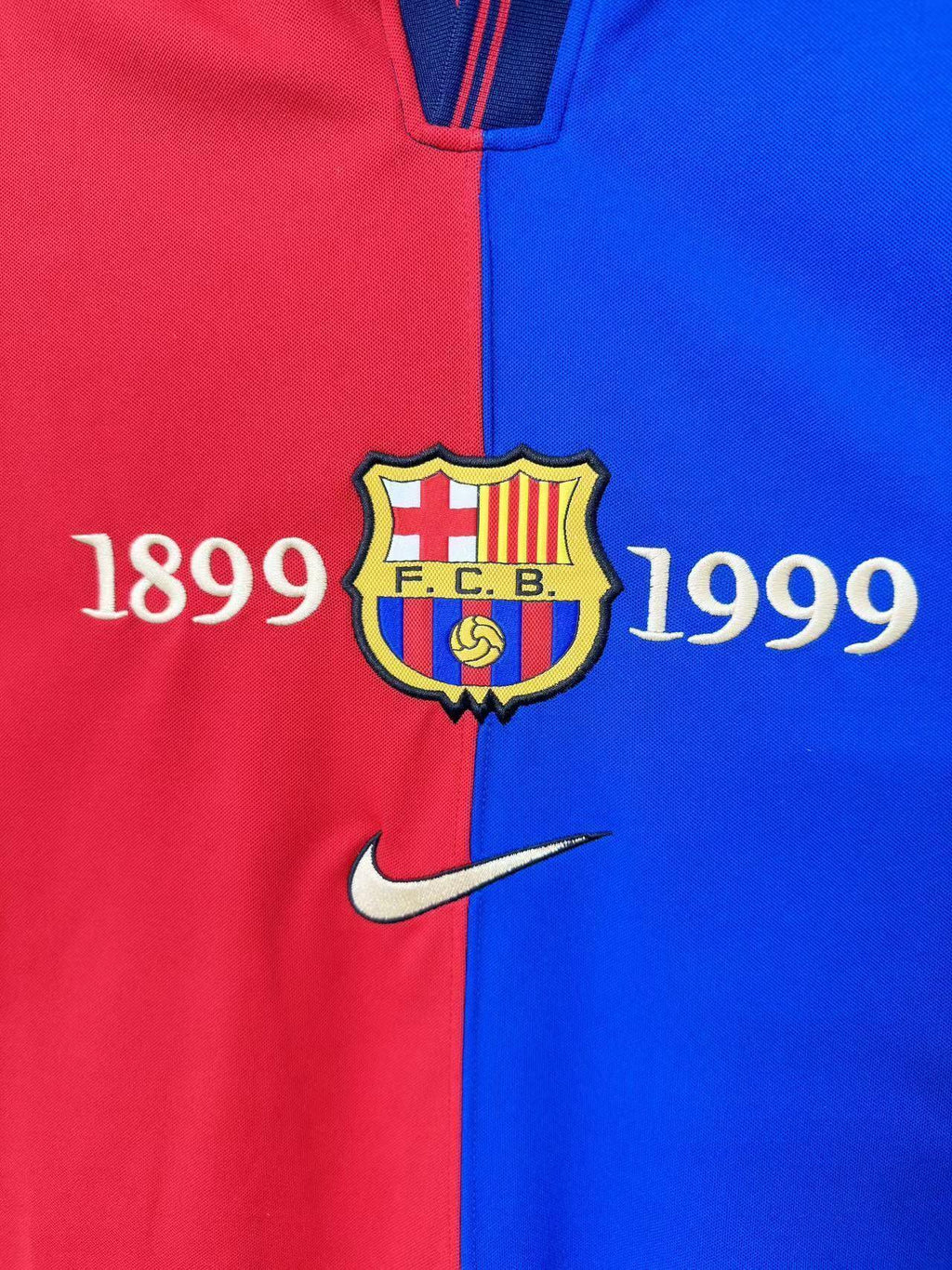 Camiseta FC Barcelona Primera Equipación Retro 1999