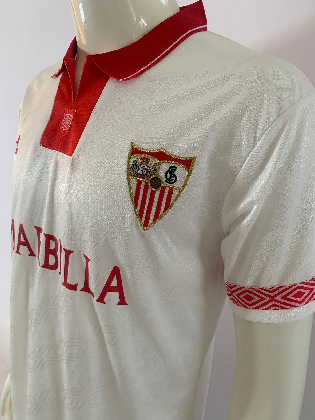 Camiseta Sevilla FC Primera Equipación Retro 95/96