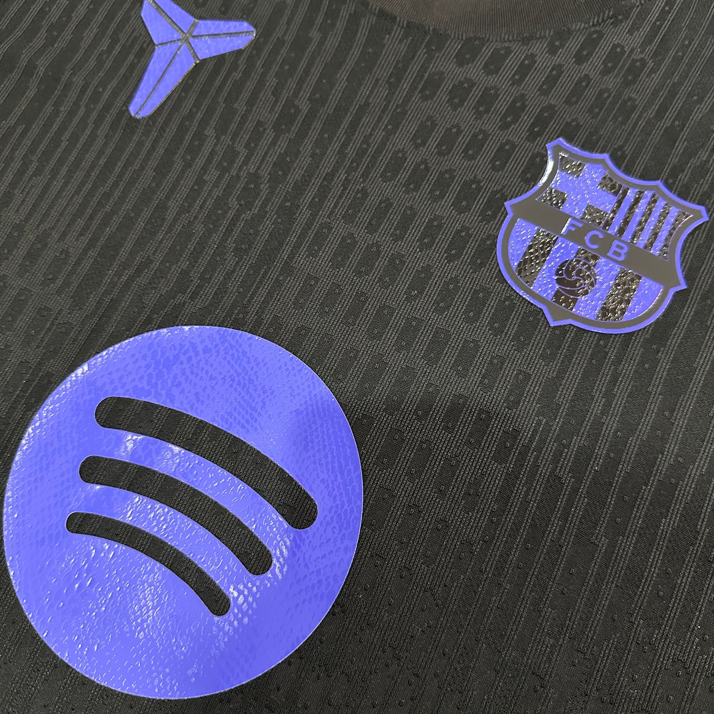 Camiseta Negra FC Barcelona prepartido 25-26, player
