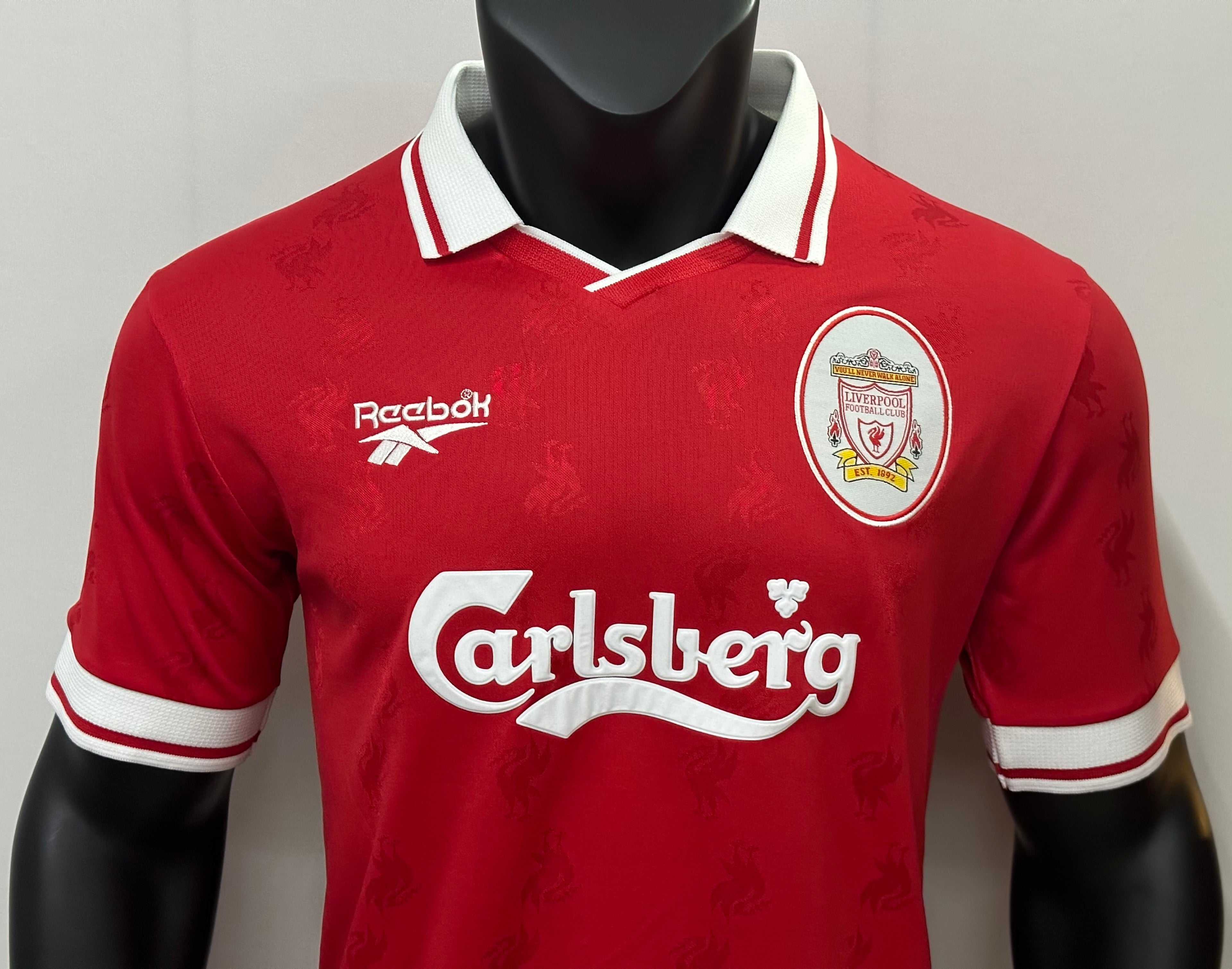Camiseta Liverpool Primera Equipación Retro 96/97