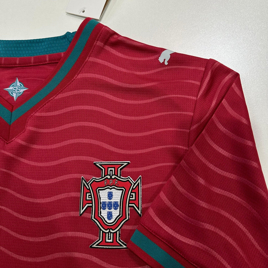 Camiseta Portugal Primera Equipación Mundial 2026, Fan