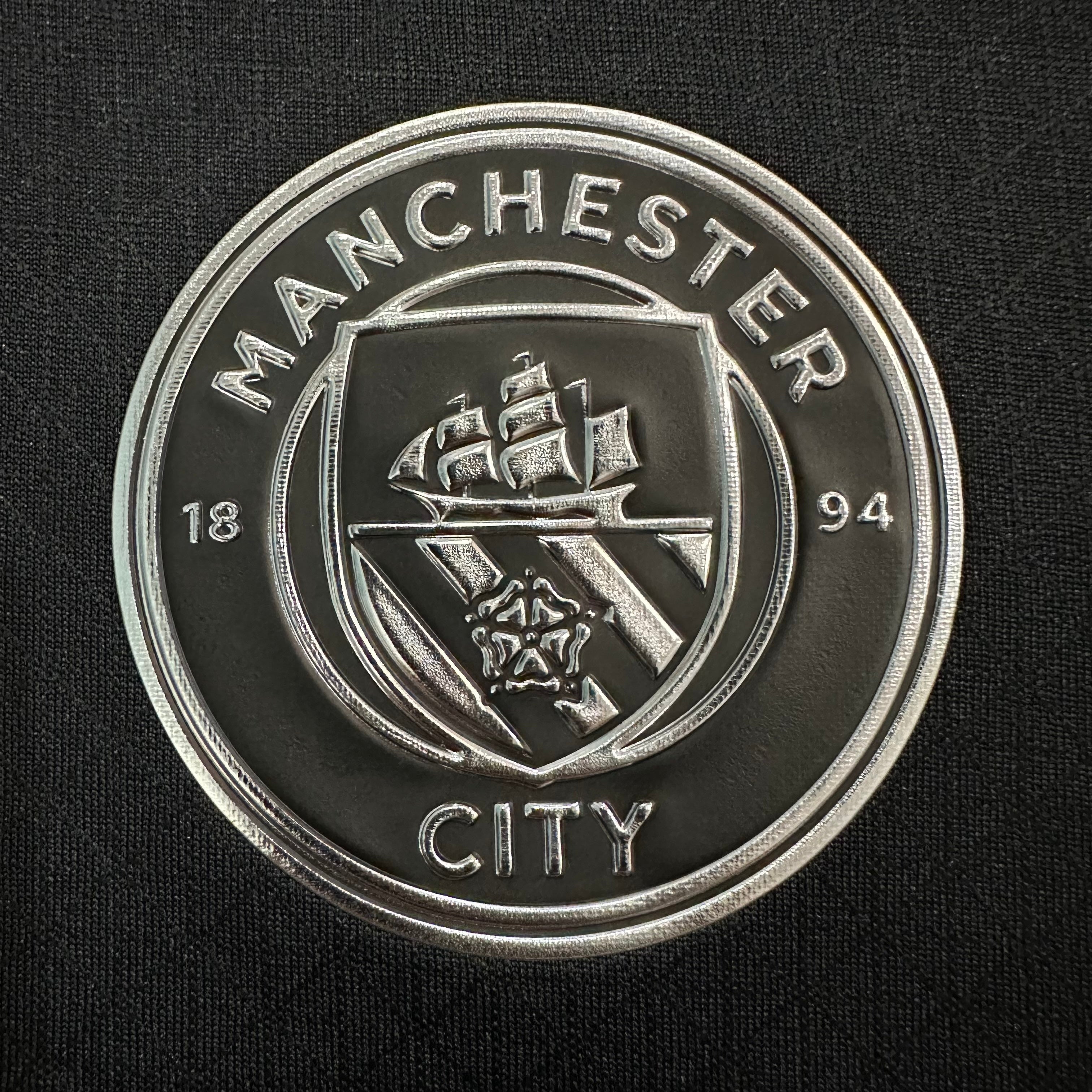 Camiseta Manchester City Segunda Equipación 25/26, Player manga larga