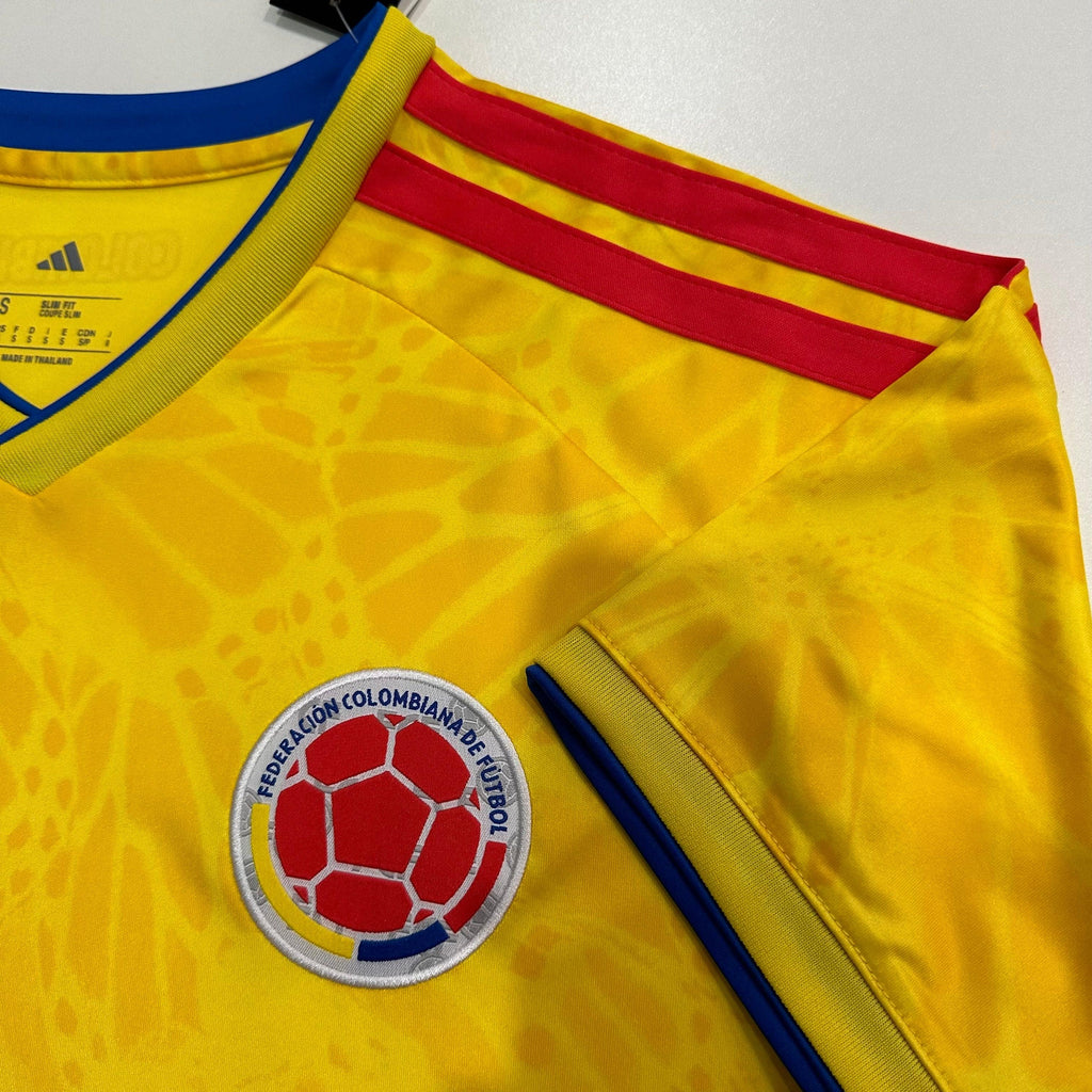 Camiseta Colombia Primera Equipación Mundial 2026, Fan