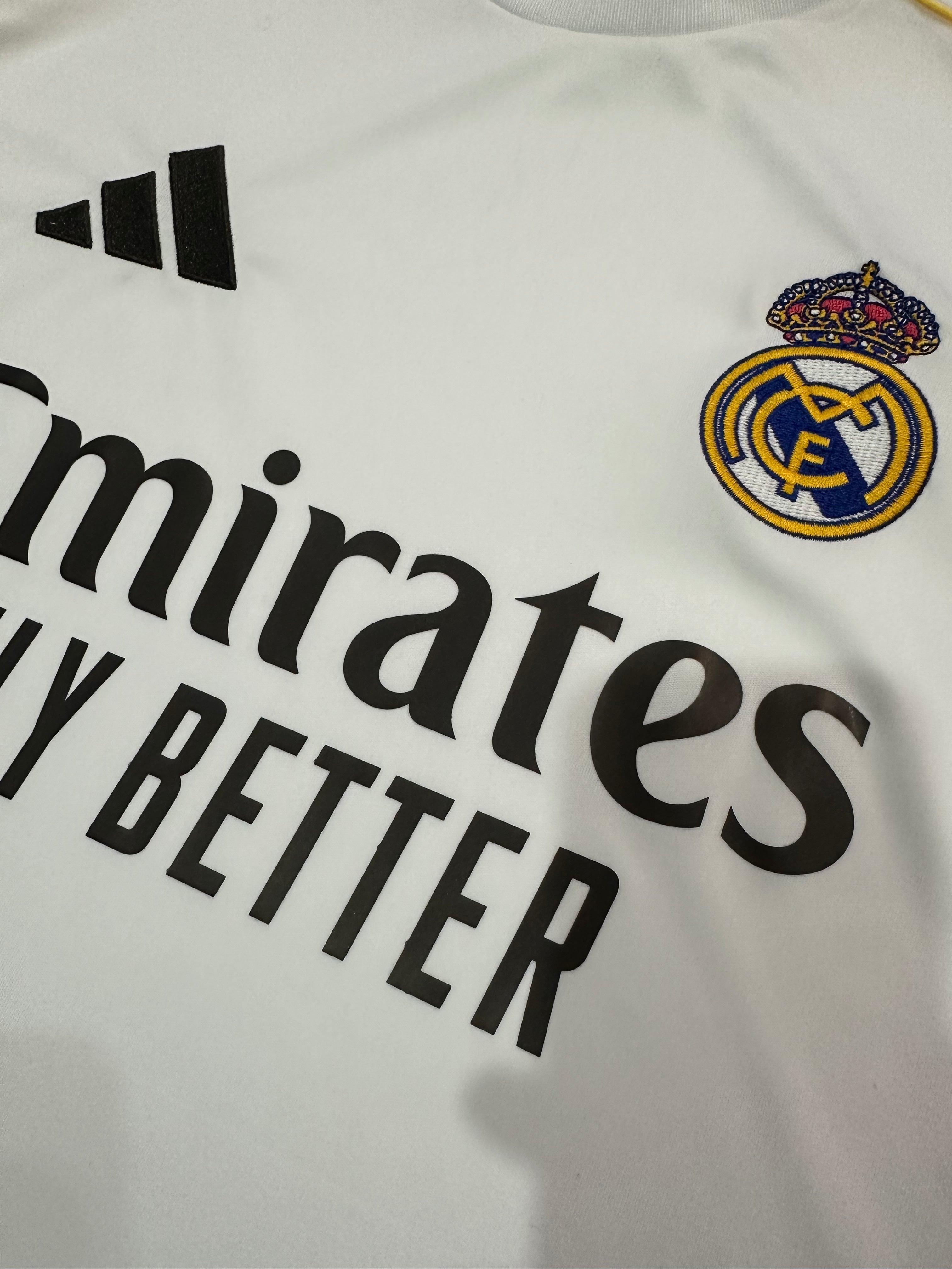 Camiseta Real Madrid Primera Equipación 25/26, Fan