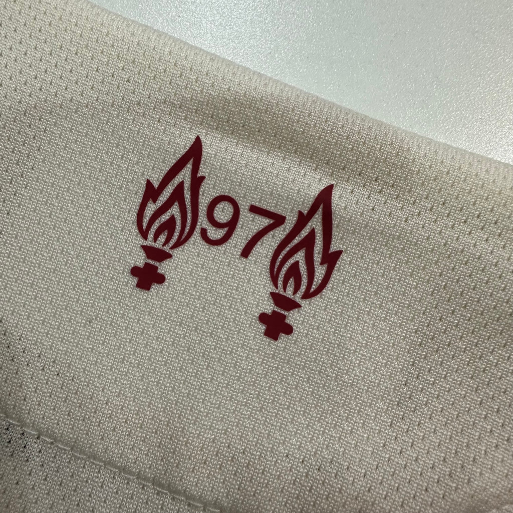 Camiseta Liverpool Blanca Segunda Equipación 25/26, Player