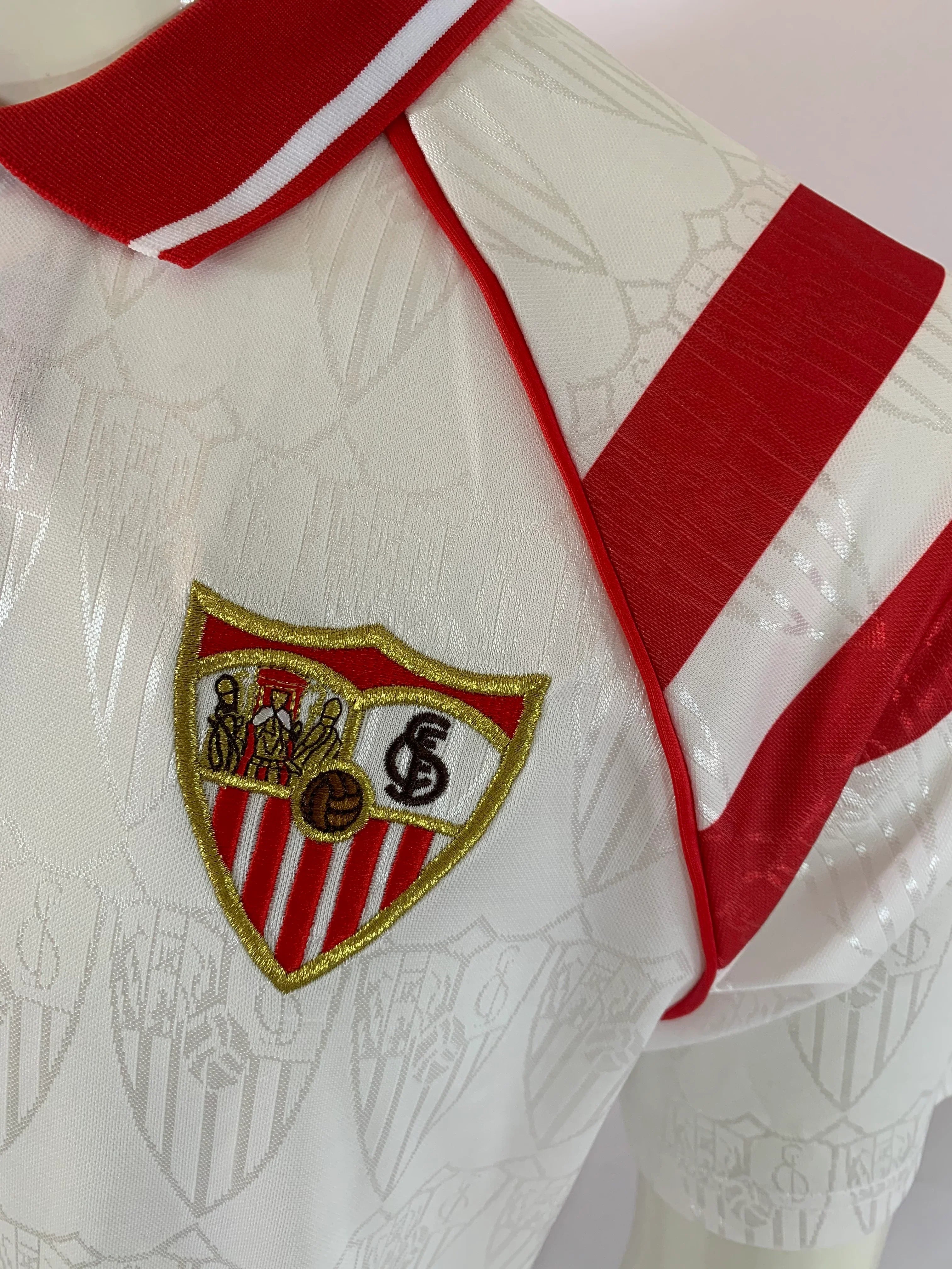 Camiseta Sevilla FC Primera Equipación Retro 92/93
