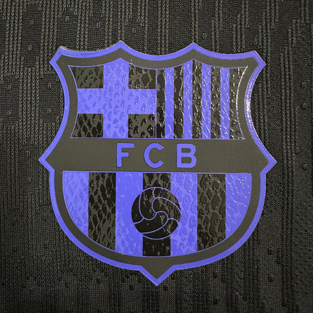 Camiseta Negra FC Barcelona prepartido 25-26, player