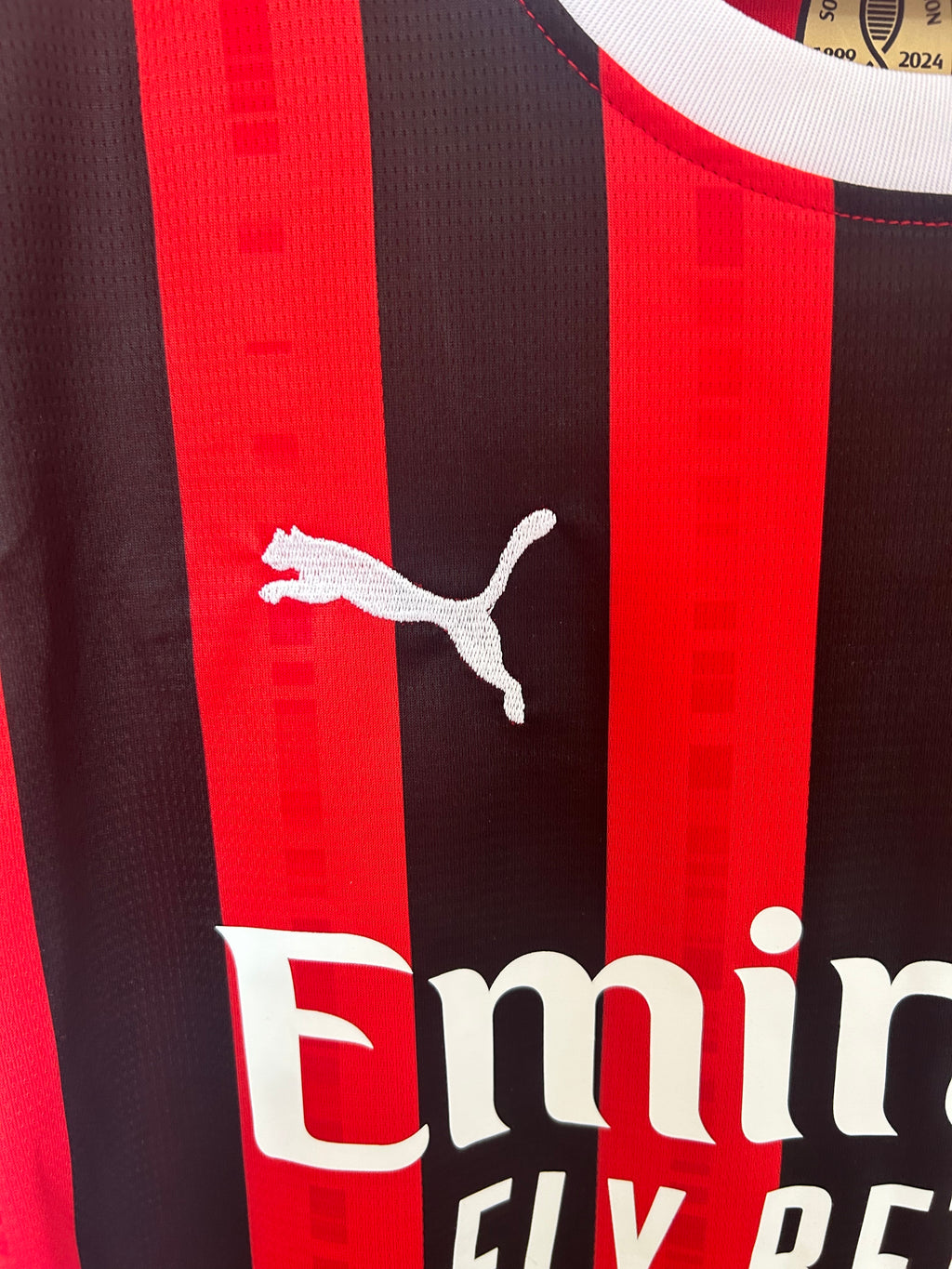 Camiseta AC Milan Pimera Equipación 24/25, Fan