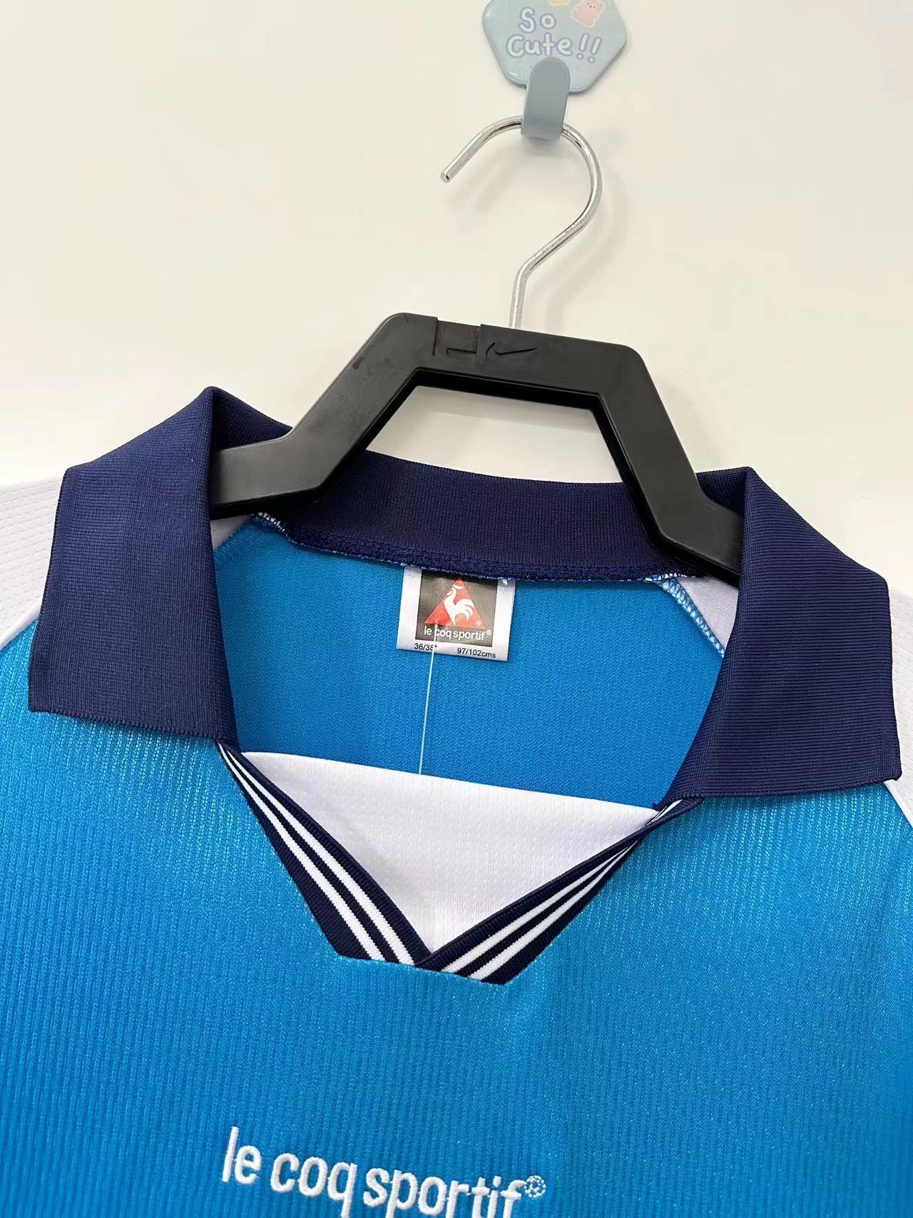 Camiseta Manchester City Primera Equipación Retro 99/00