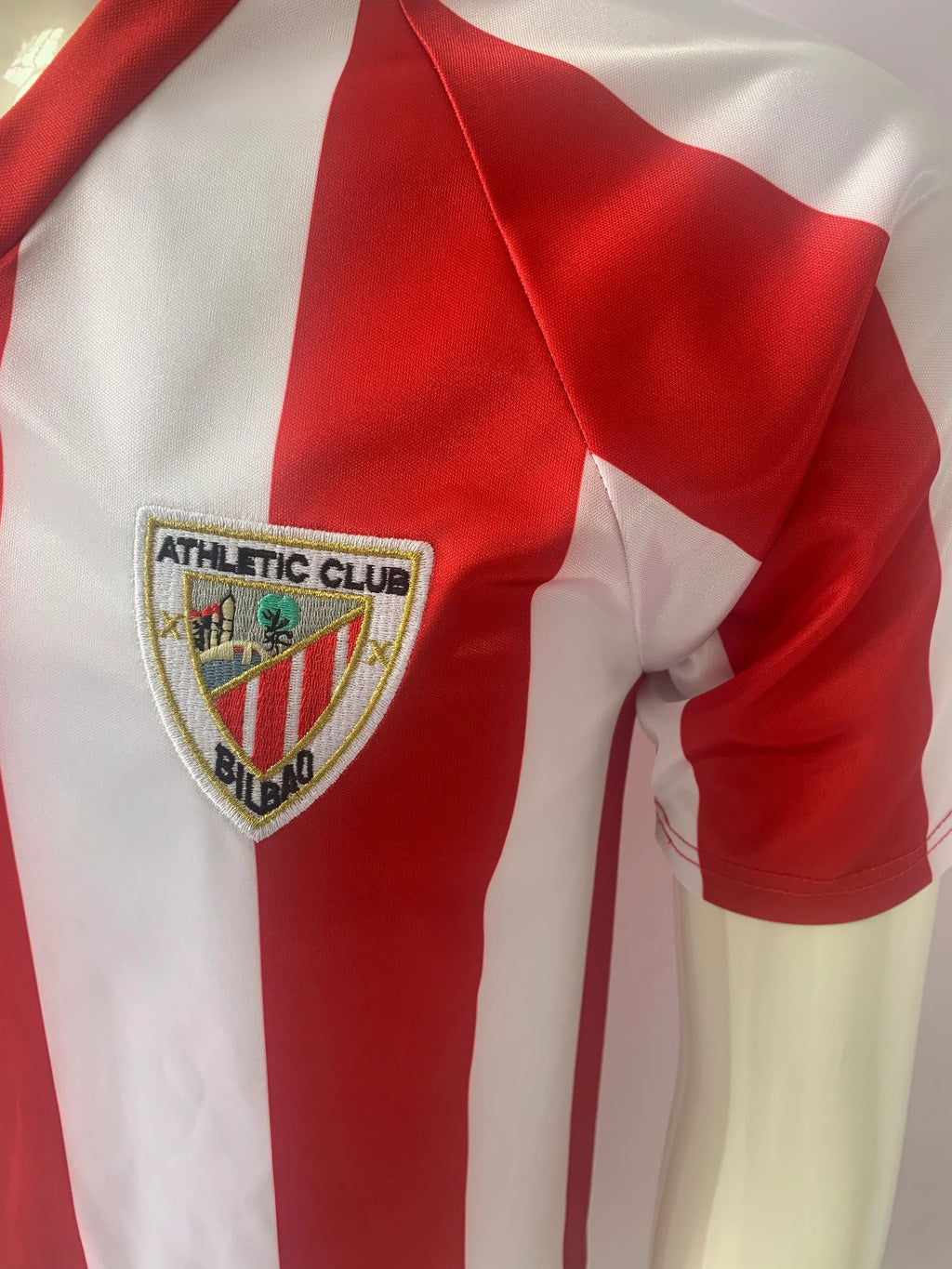 Camiseta Athletic Club Primera Equipación Retro 1986