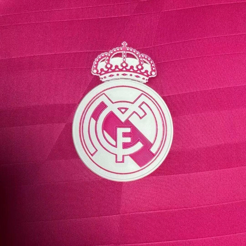 Camiseta Real Madrid Segunda Equipación Rosa 2014
