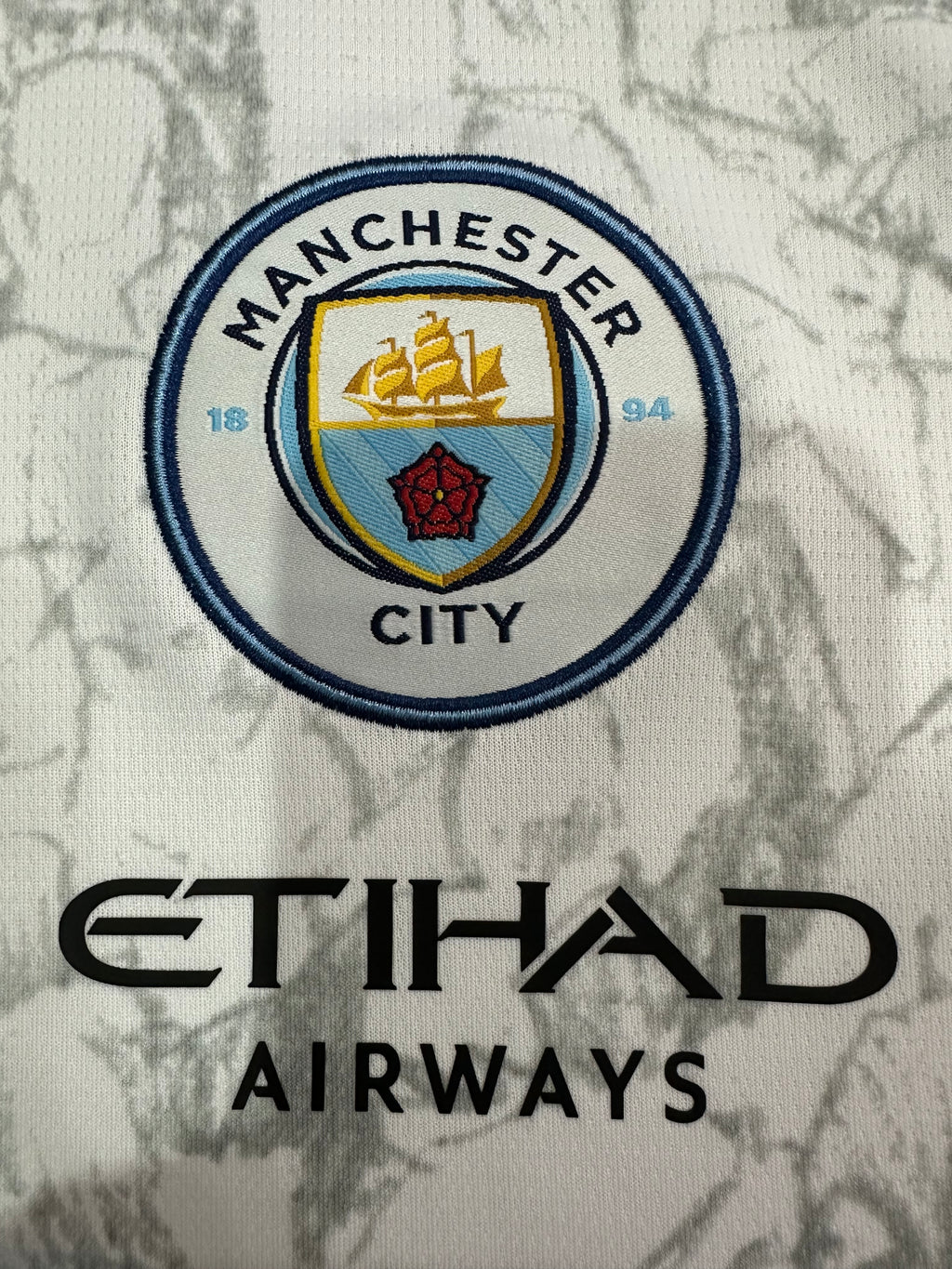 Camiseta Manchester City Blanca, 25/26 KidSuper
