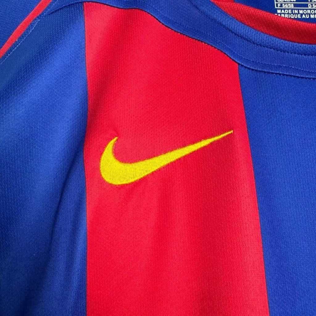 Camiseta FC Barcelona Primera Equipación Retro 2004