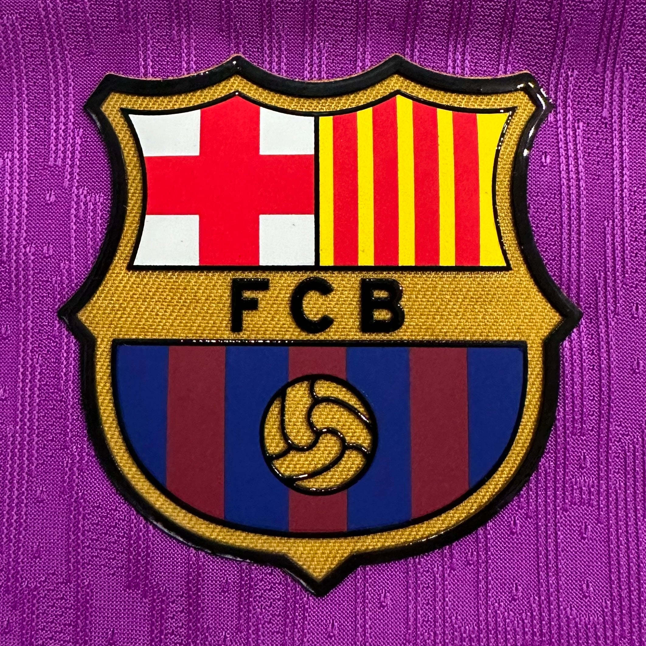 Camiseta de Entrenamiento FC Barcelona Morada, player