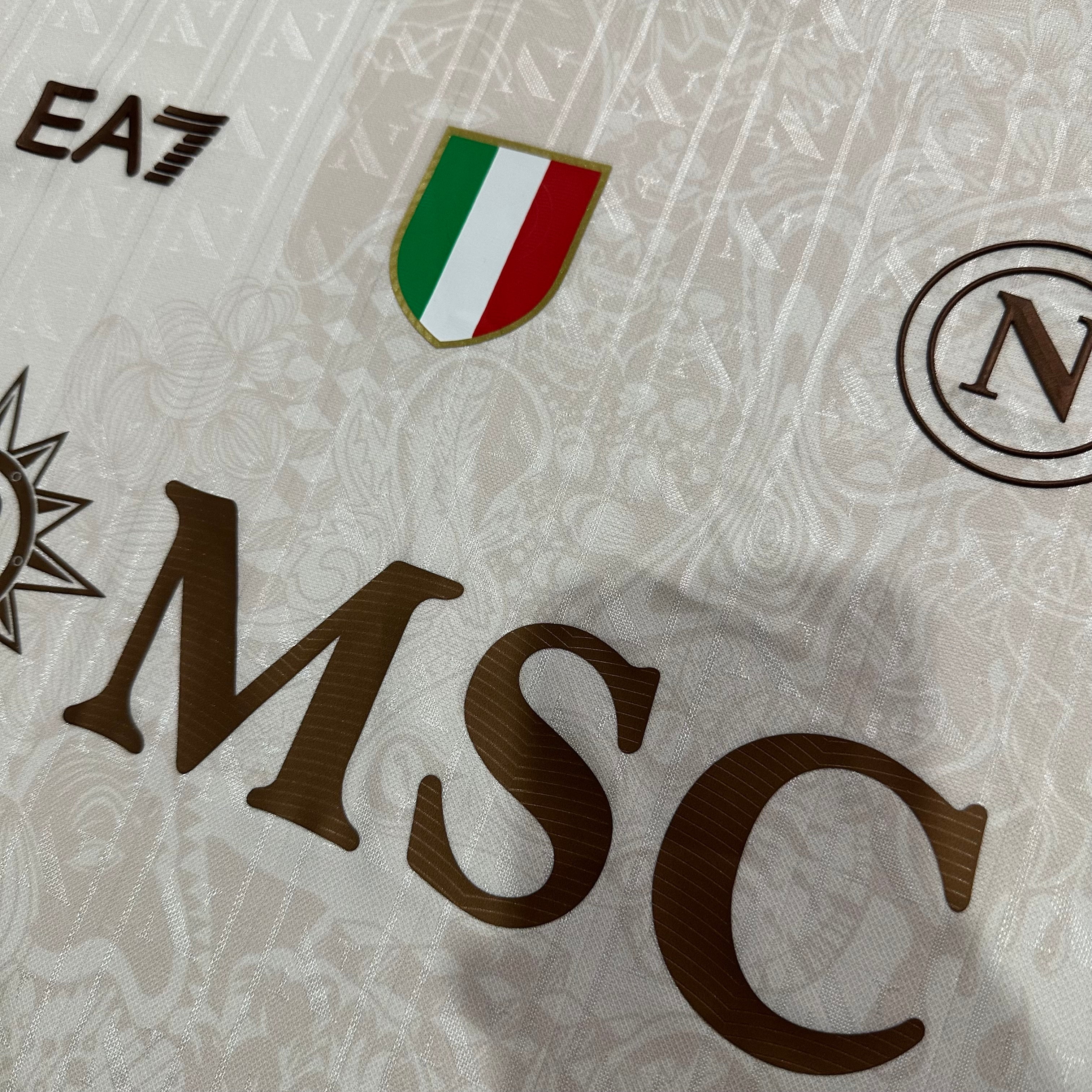 Camiseta Nápoles Segunda Equipación 25/26, Player