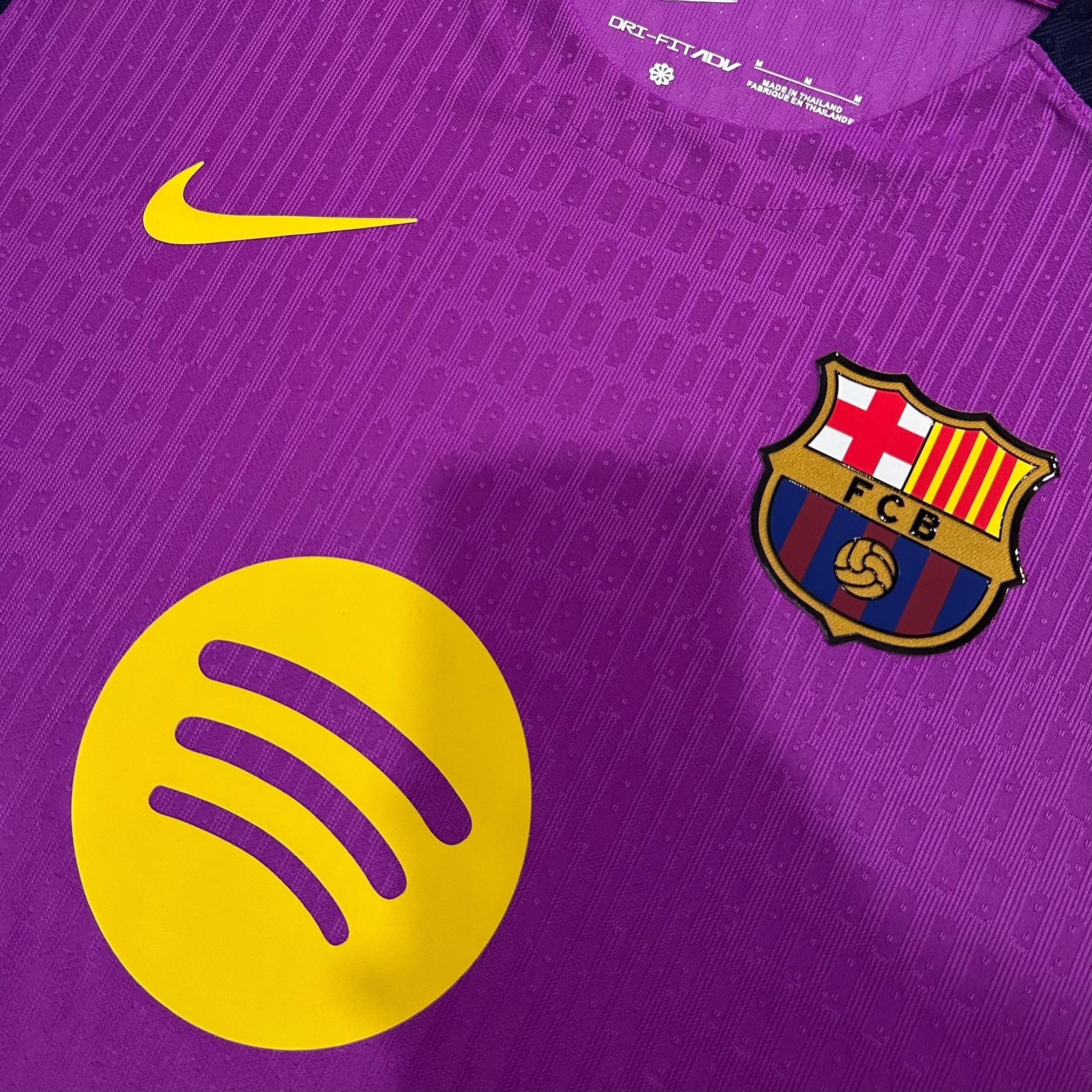Camiseta de Entrenamiento FC Barcelona Morada, player
