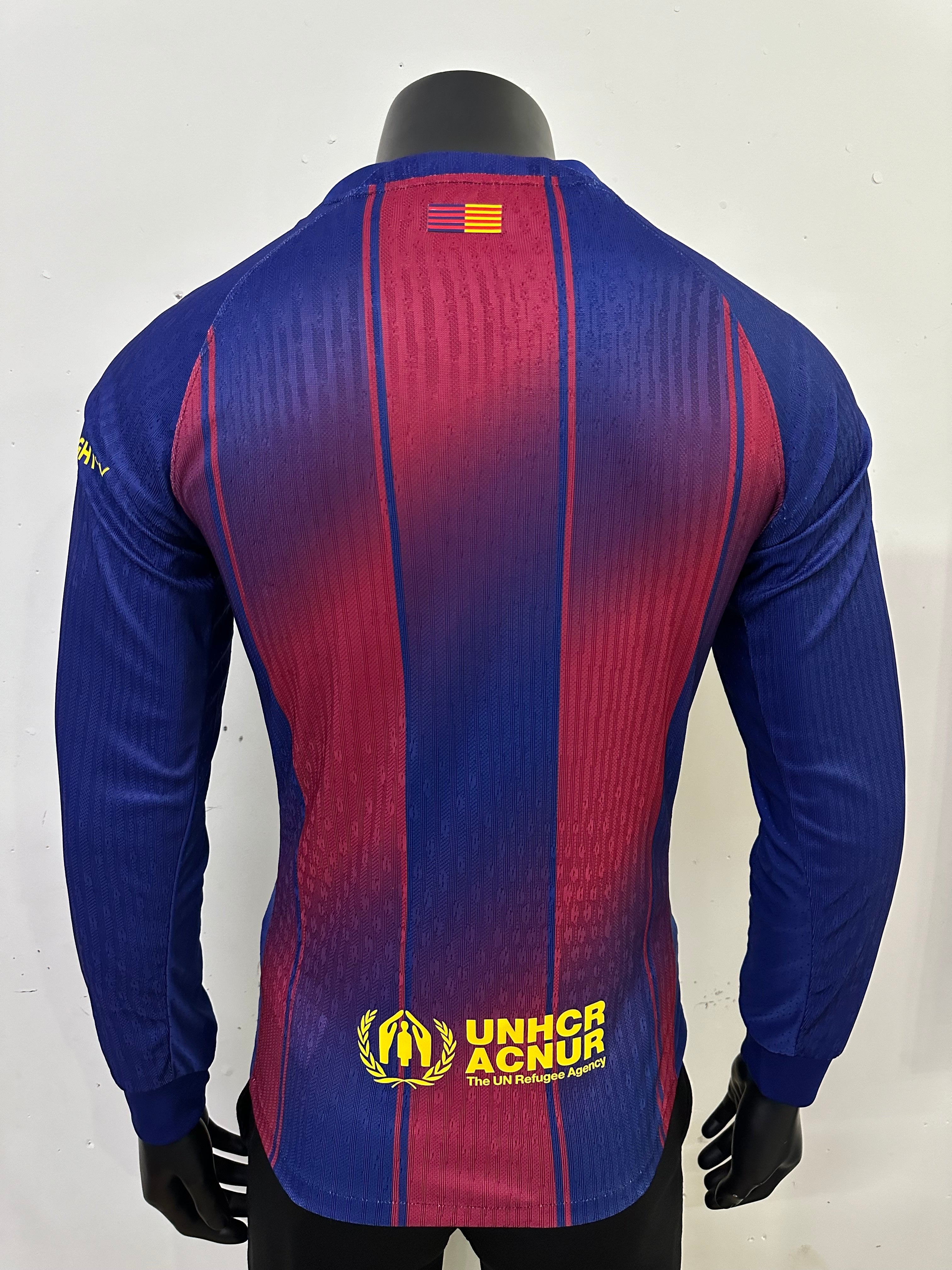 Camiseta FC Barcelona Primera Equipación 25/26, Player manga larga