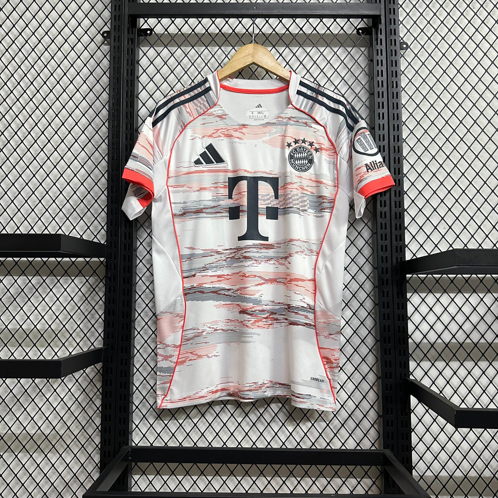 segunda equipacion bayern 25-26 camiseta del bayern de munich