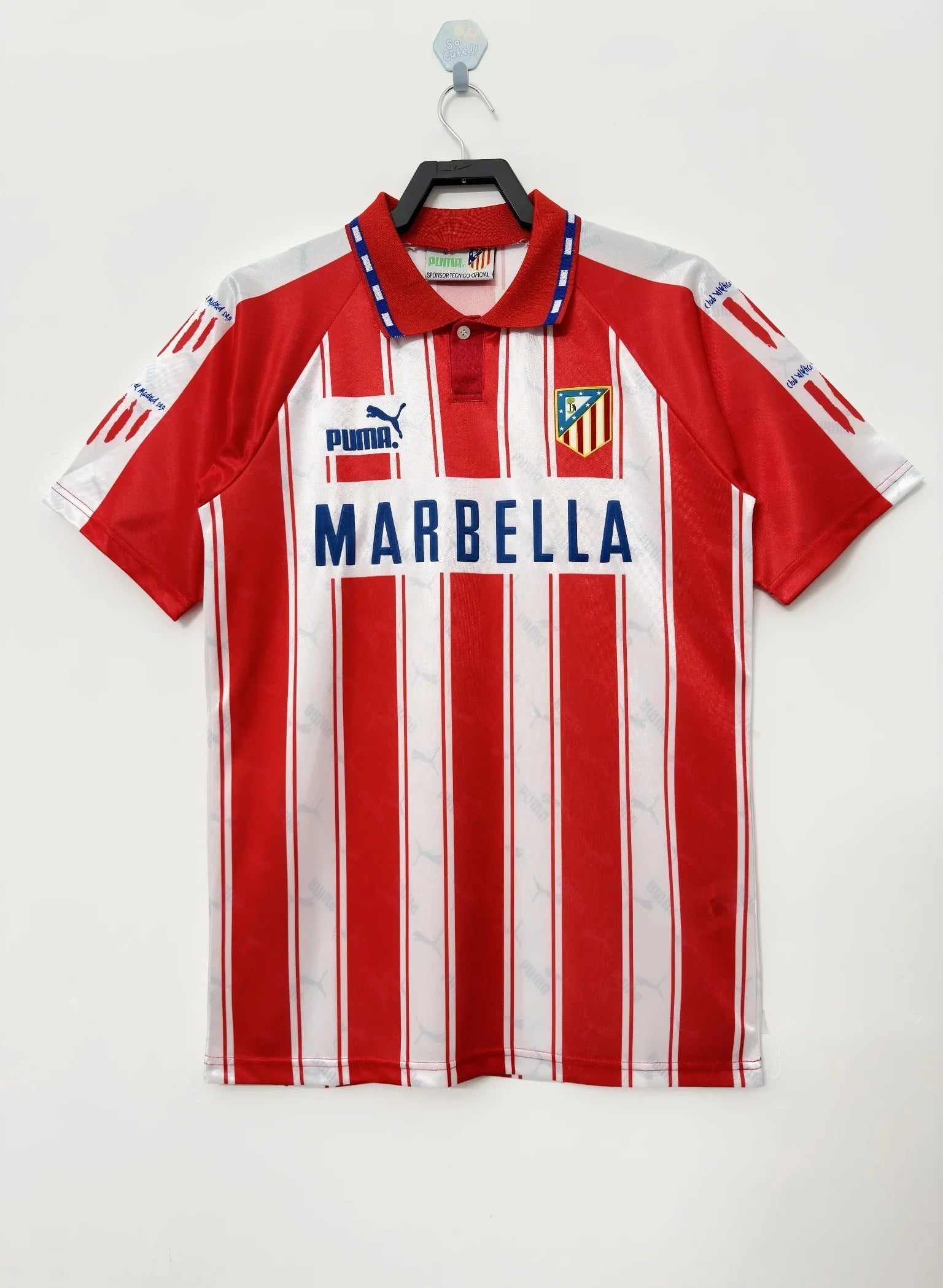 Camiseta Atletico de Madrid Primera Equipación Retro 1994
