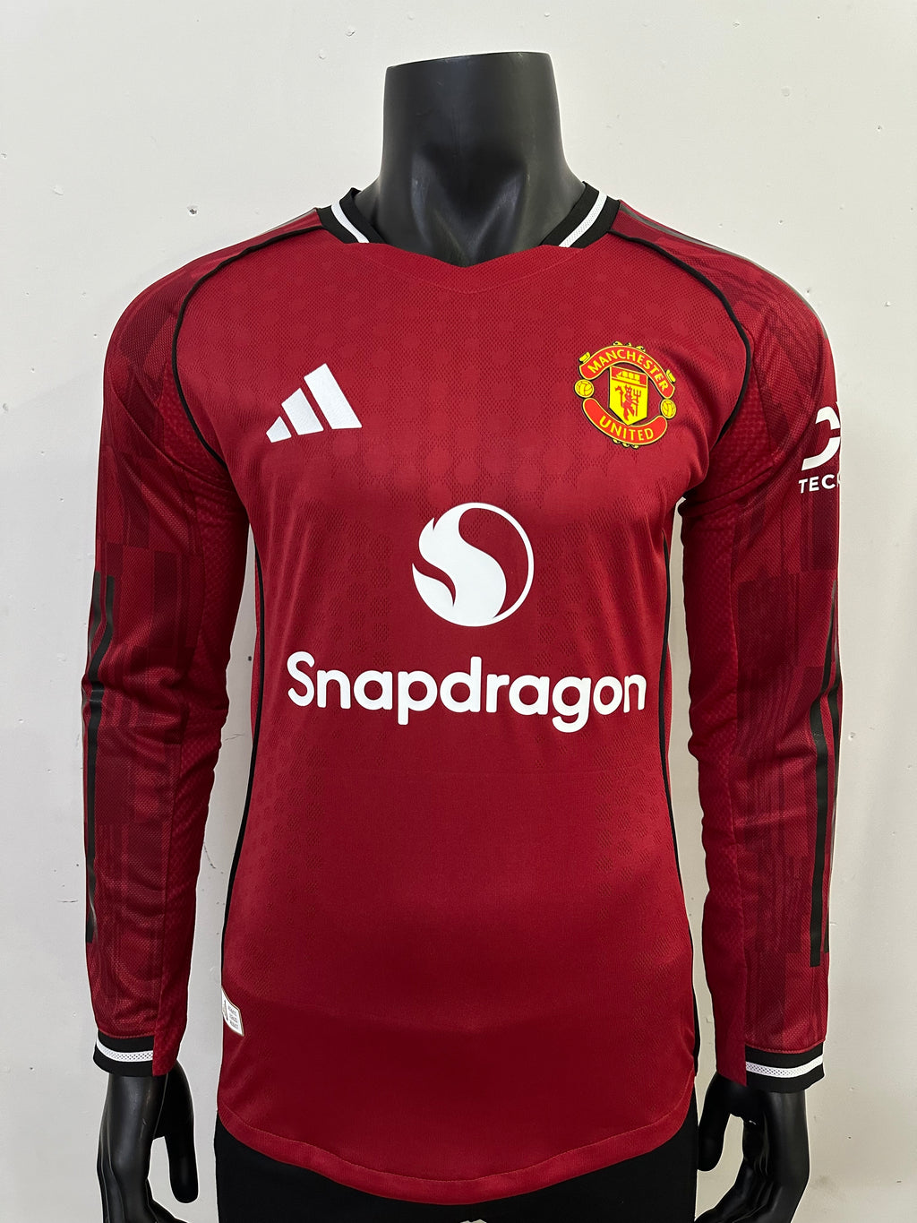 primera equipacion man united 25-26 manga larga