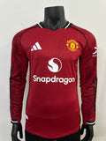 primera equipacion man united 25-26 manga larga