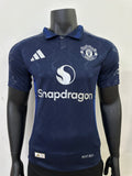 segunda equipacion manchester united 24-25 camiseta azul