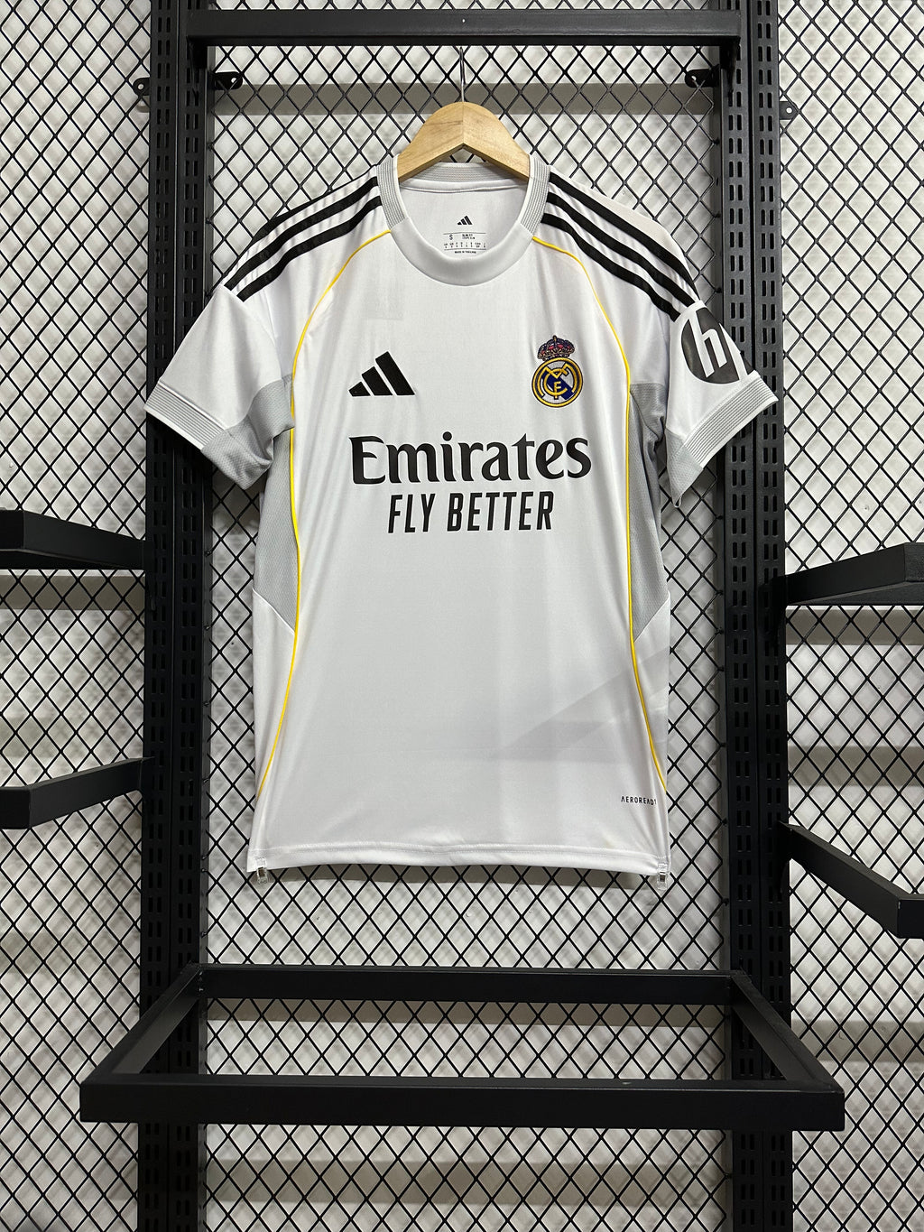 camisteta blanca real madrid 1ª equipacion 25-26