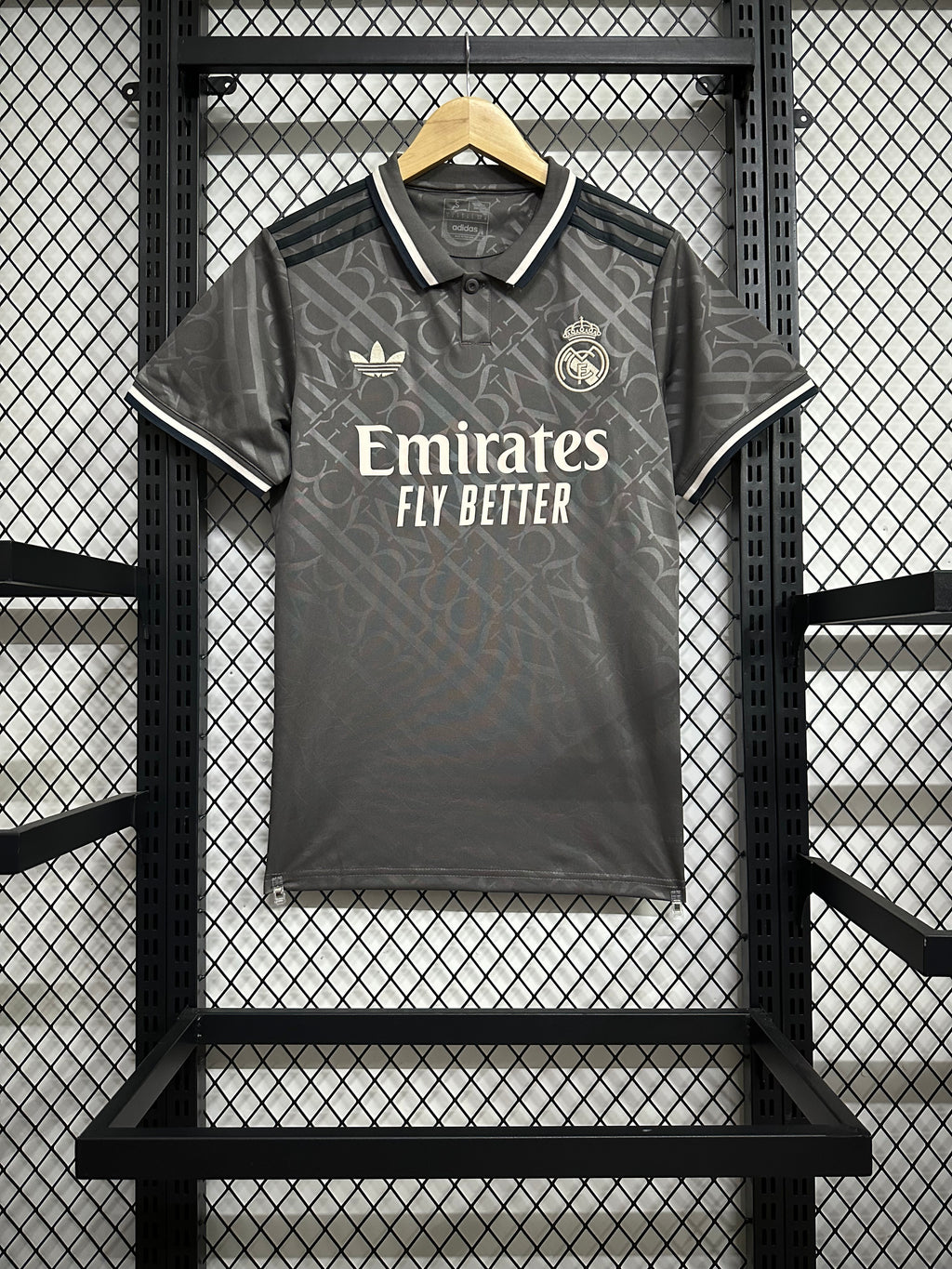 camiseta real madrid 3ª equipacion 24-25 gris