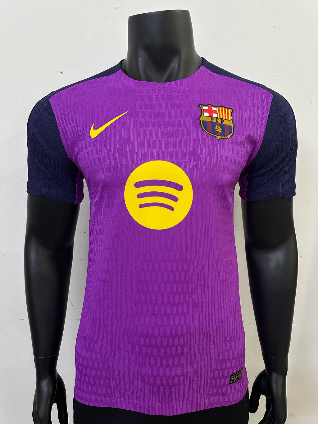 camiseta de entrenamiento del barcelona morada