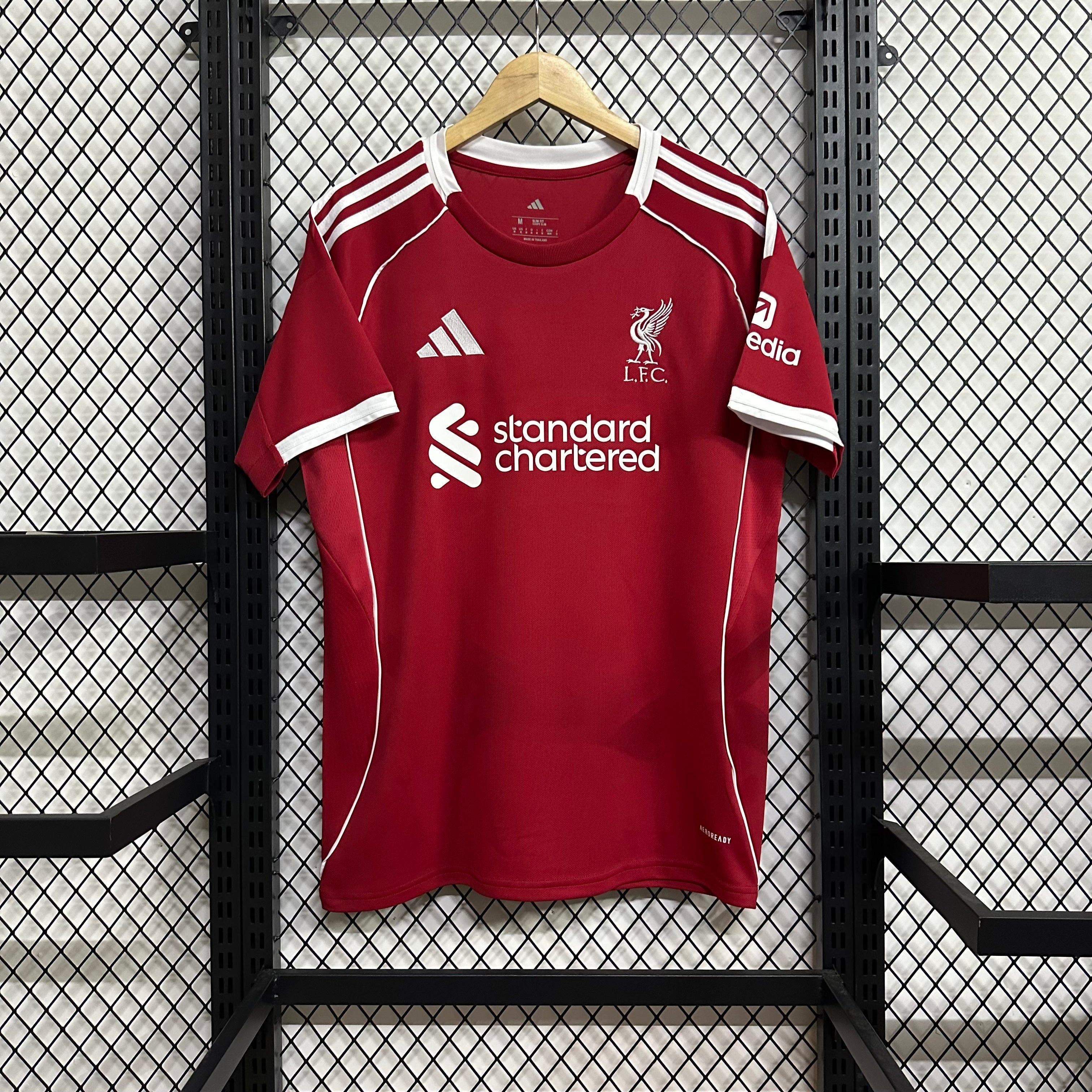 camiseta liverpool primera equipacion 25-26 adidas