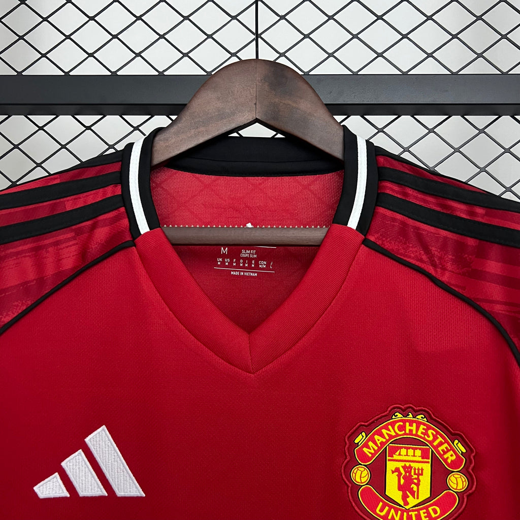 Camiseta Manchester United Pimera Equipación 25/26, Fan