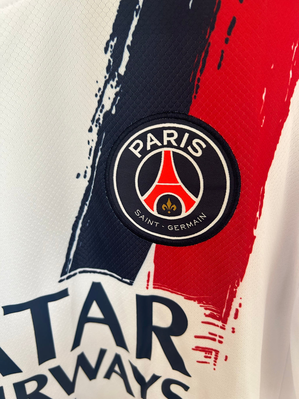 Camiseta Blanca PSG Segunda Equipación 25/26, Fan