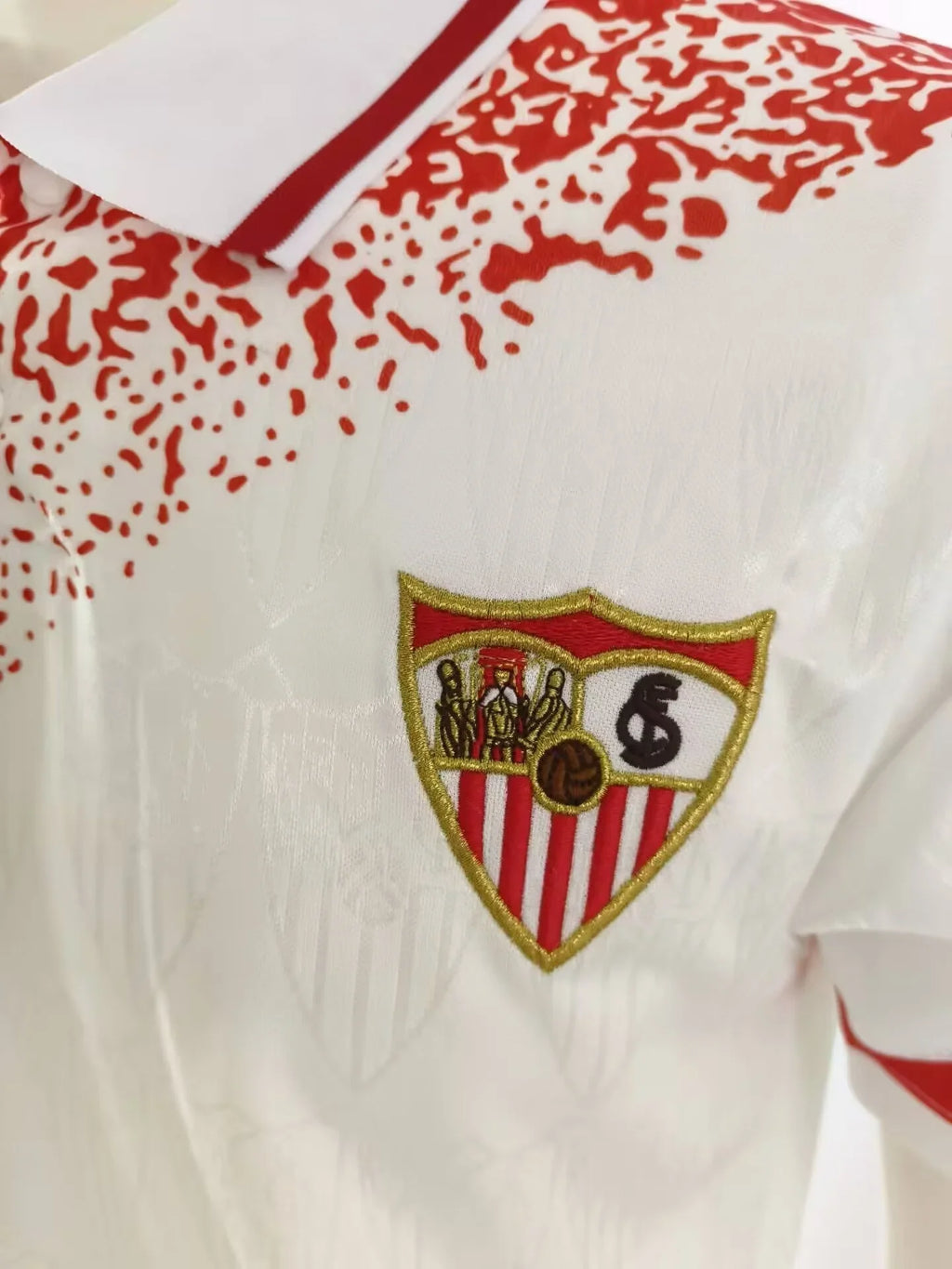 Camiseta Sevilla FC Primera Equipación Retro 93/94