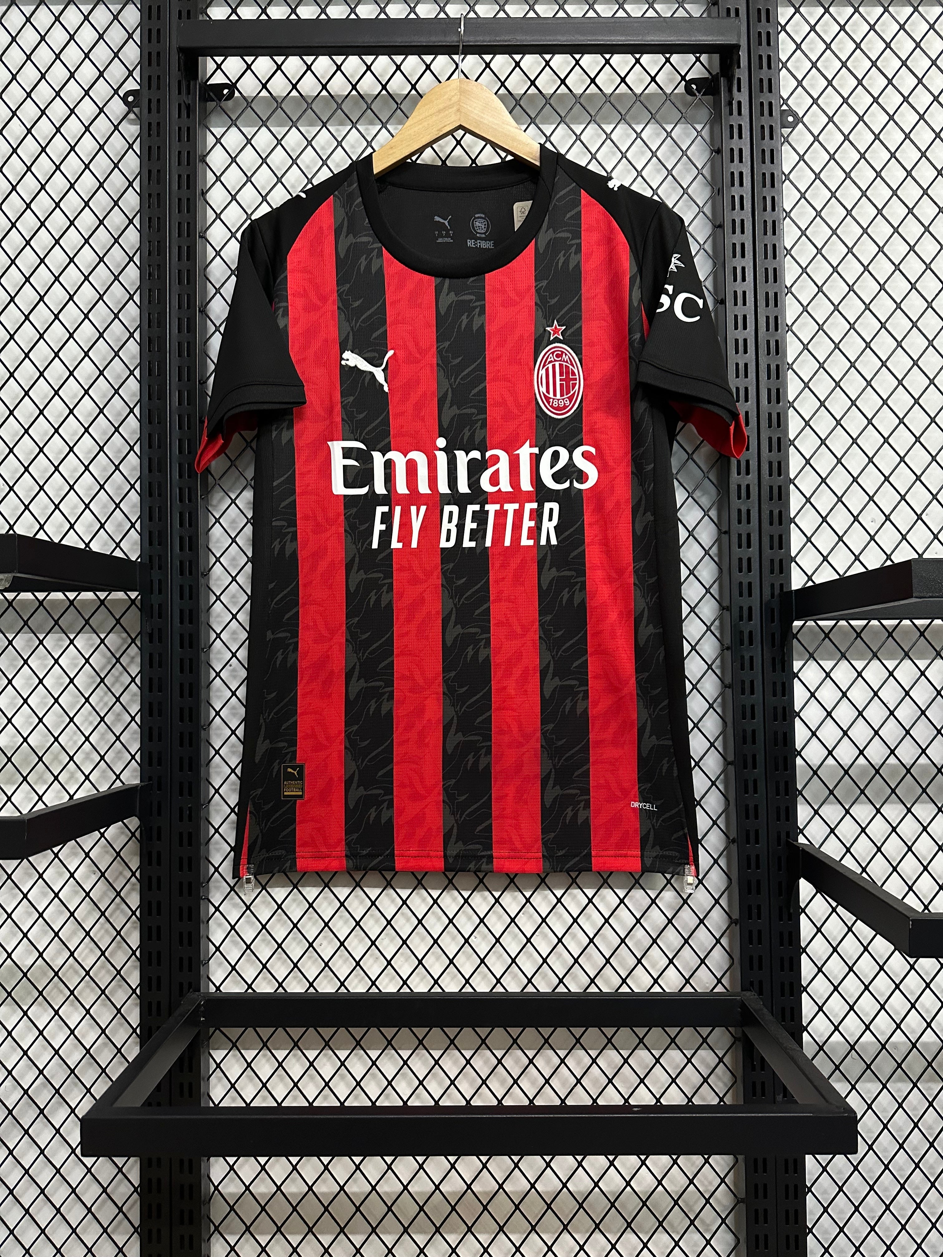 Camiseta AC Milan Pimera Equipación 25/26, 