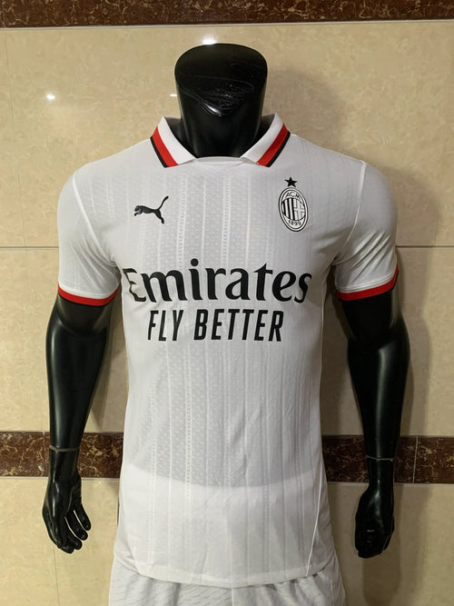 segunda equipacion ac milan blanca 24-25