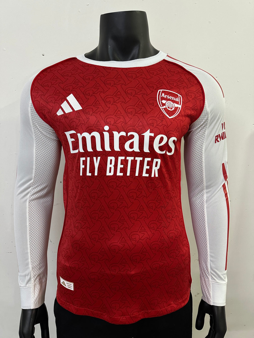 camiseta manga larga arsenal 1ª equipacion 