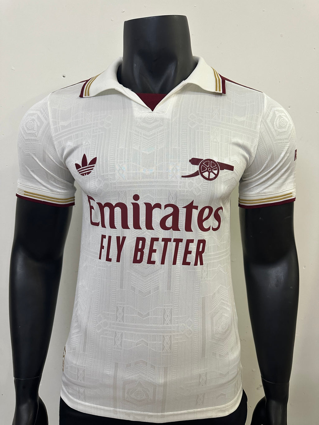 camiseta arsenal tercera equipacion 25-26 blanca