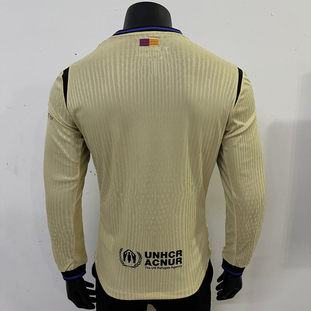 Camiseta FC Barcelona Segunda Equipación 25/26, Player manga larga