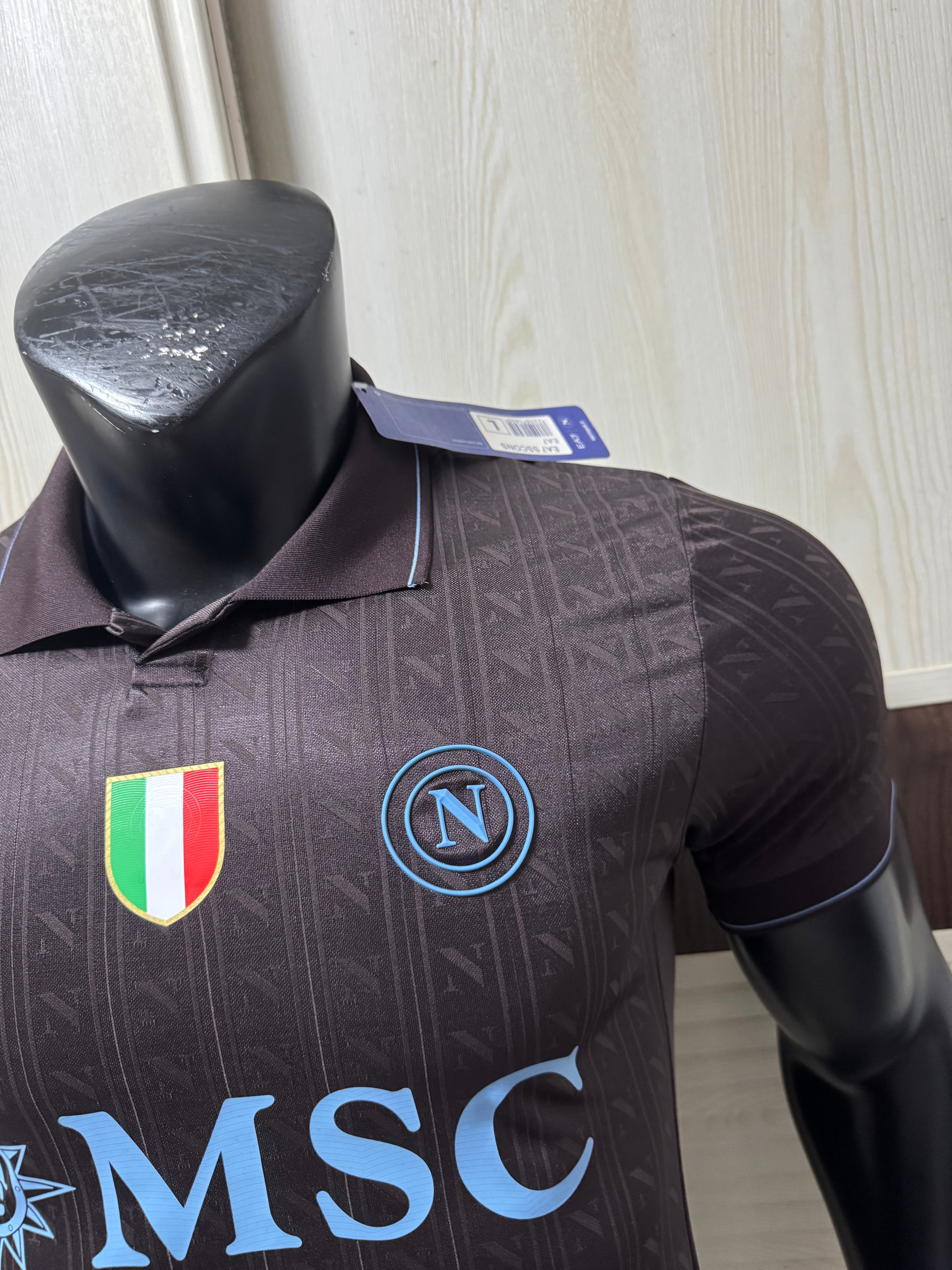 Camiseta Nápoles Tercera Equipación 25/26, Player