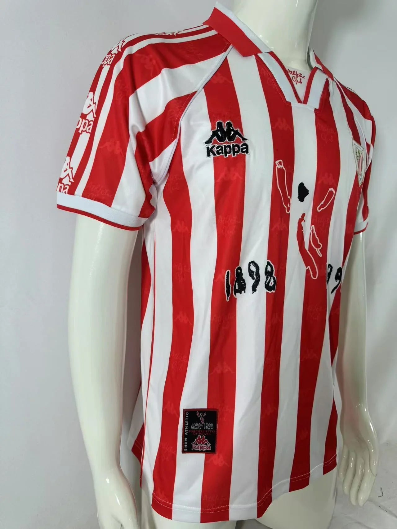 Camiseta Athletic Club Primera Equipación Retro 1997/98