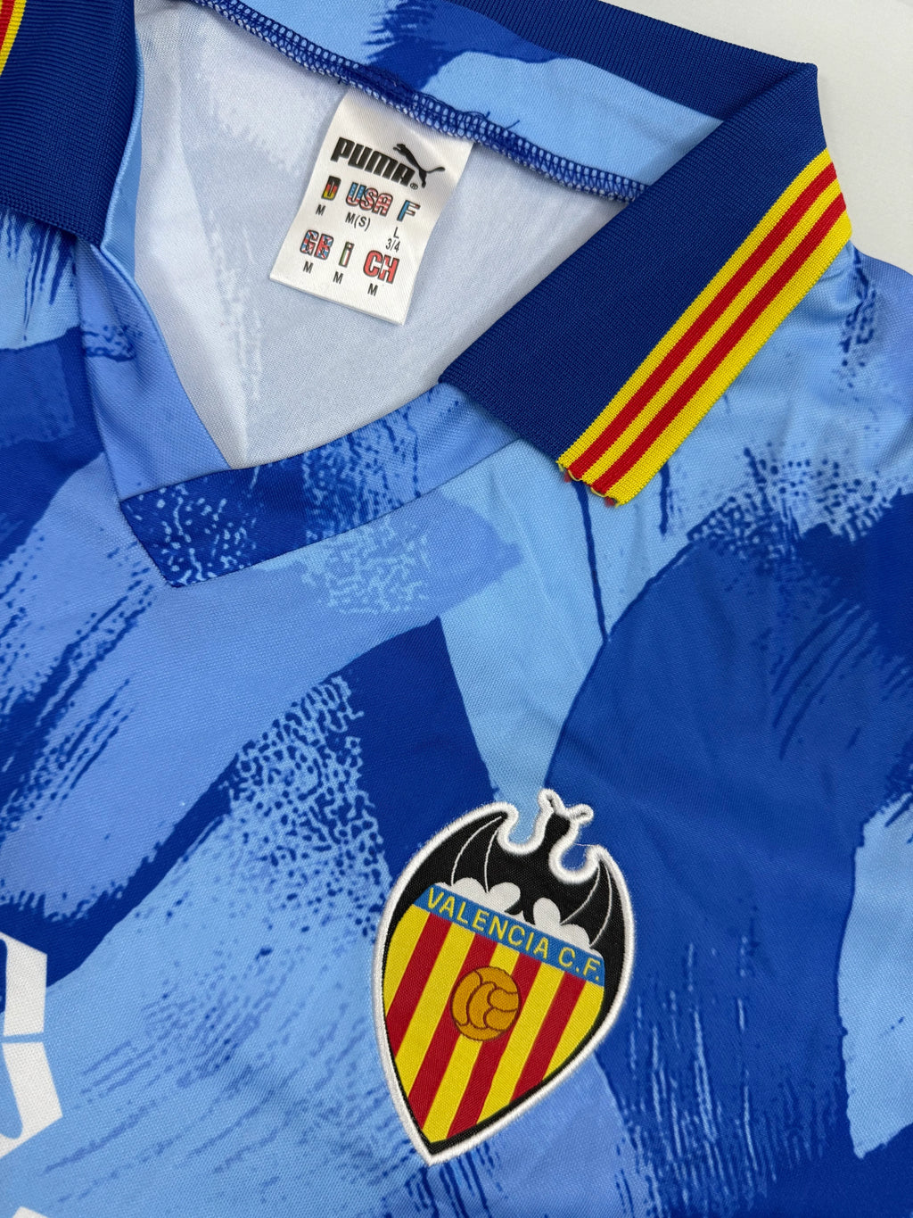 Camiseta Valencia FC Segunda Equipación Retro 90/91