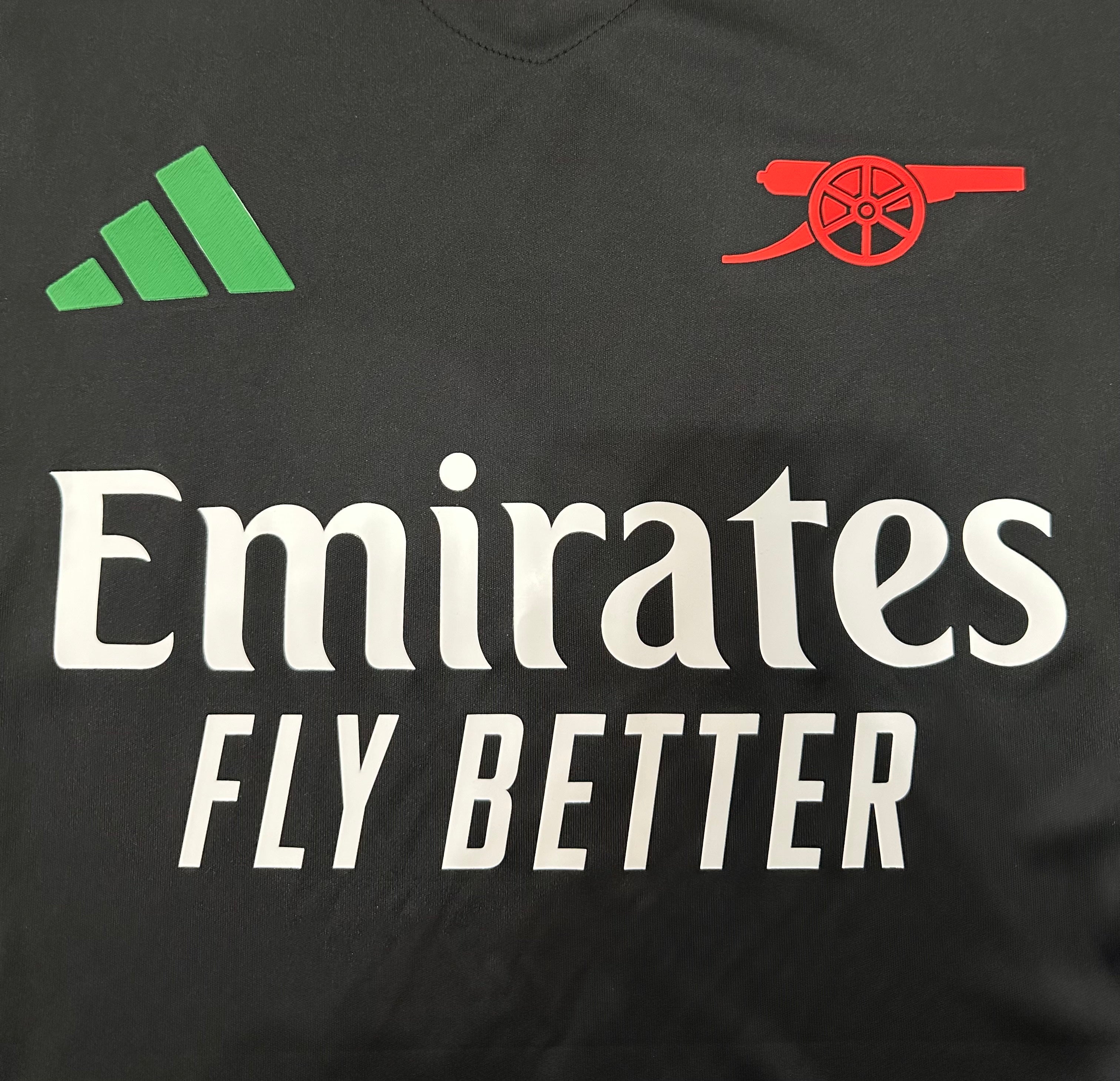 Camiseta Arsenal Segunda Equipación Negra 24/25, Player