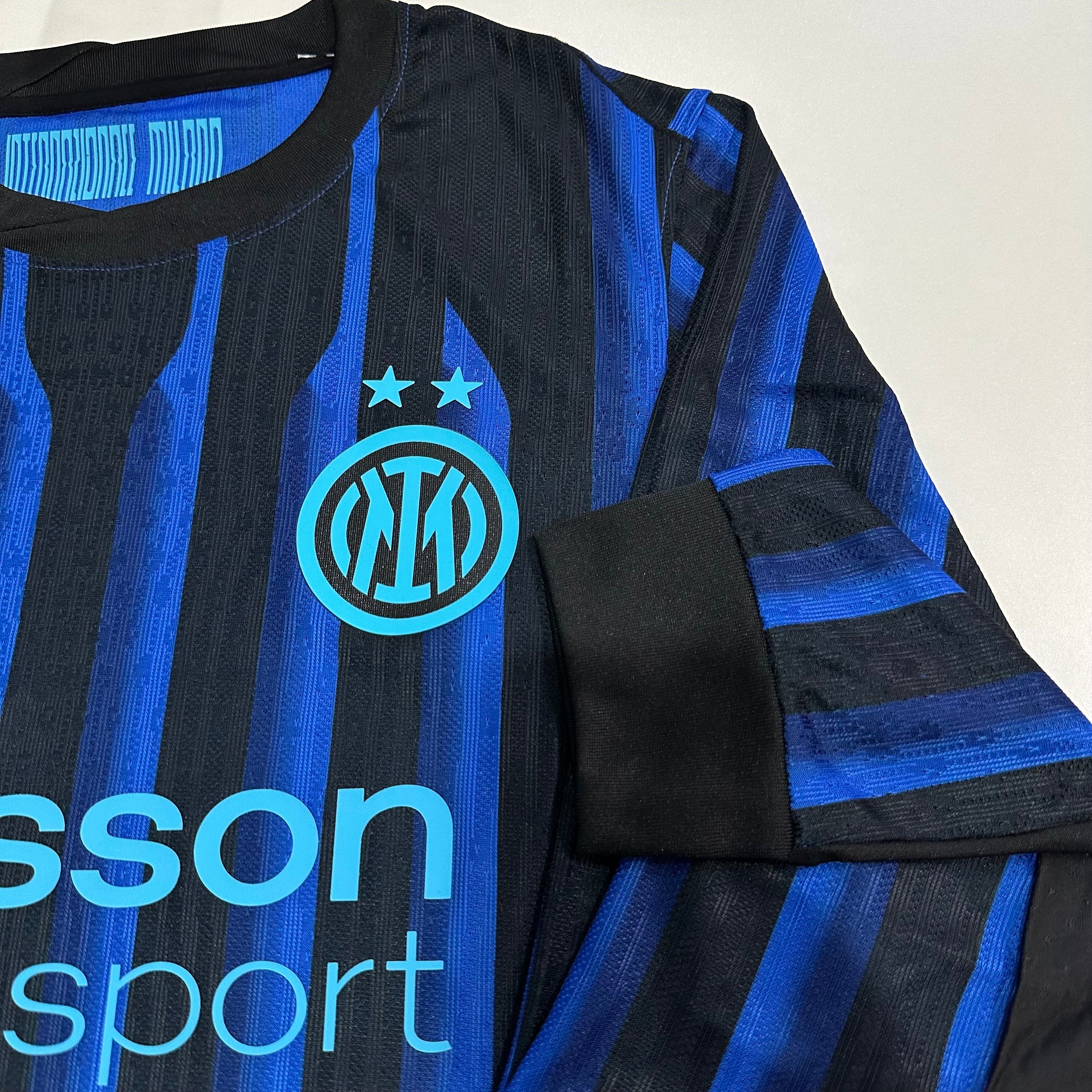 Camiseta Inter de Milan Pimera Equipación 25/26, Player manga larga