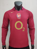Camiseta Arsenal Primera Equipación Retro Manga Larga 05/06
